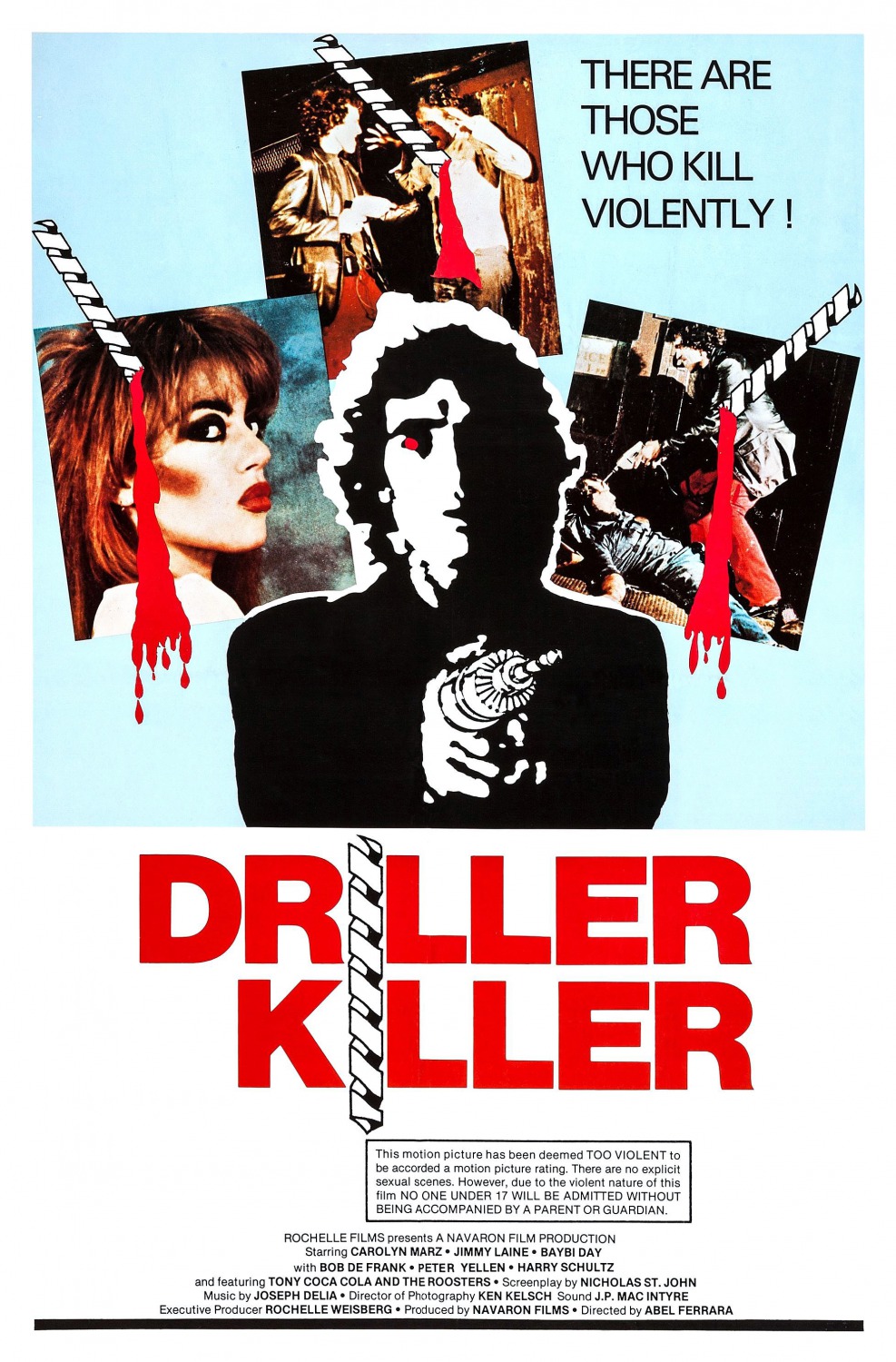 Extra Large Movie Poster Image for The Driller Killer 