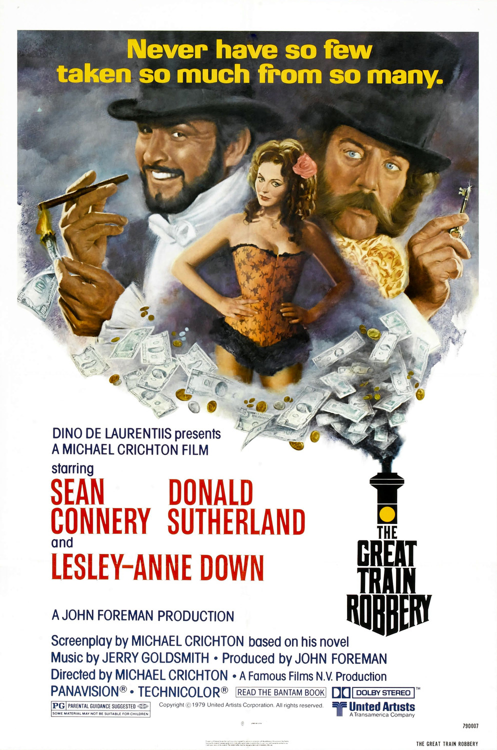 Extra Large Movie Poster Image for The Great Train Robbery (#1 of 3)