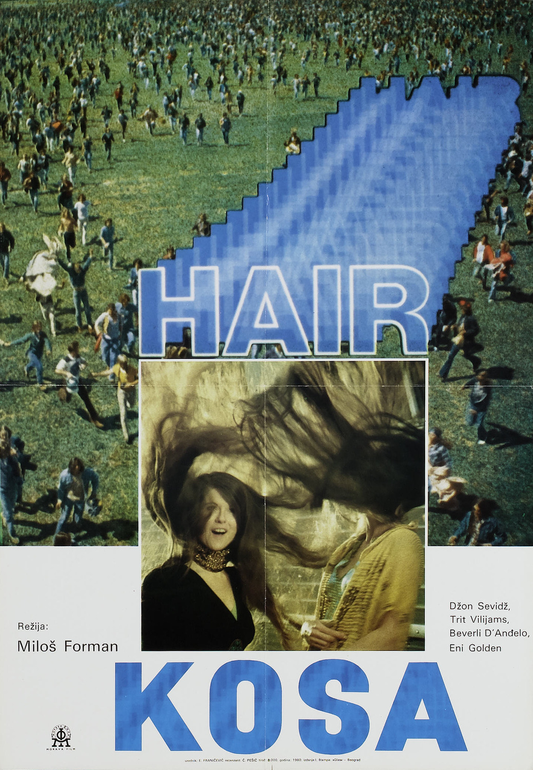 Extra Large Movie Poster Image for Hair (#3 of 3)