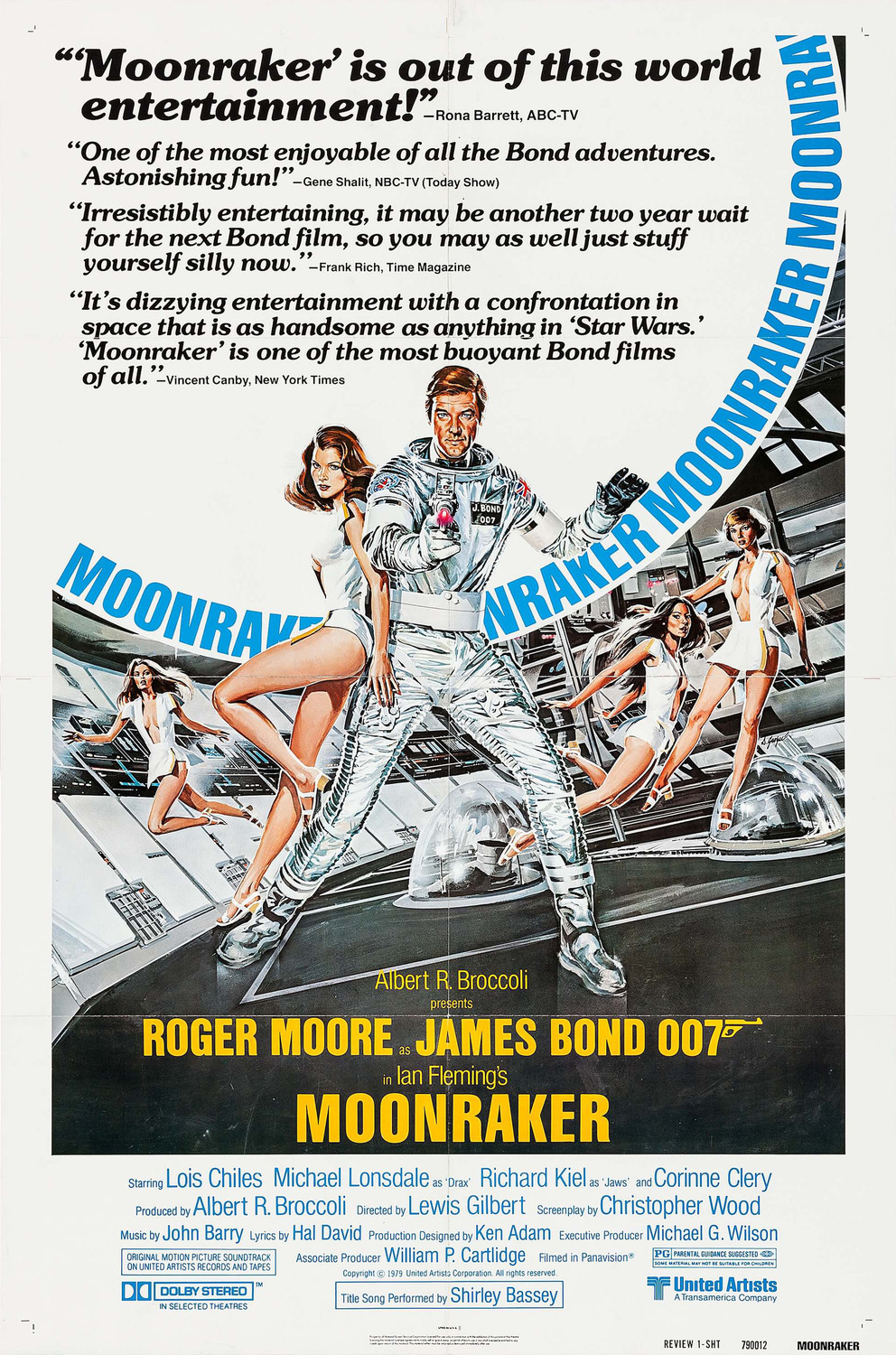 Extra Large Movie Poster Image for Moonraker (#3 of 5)