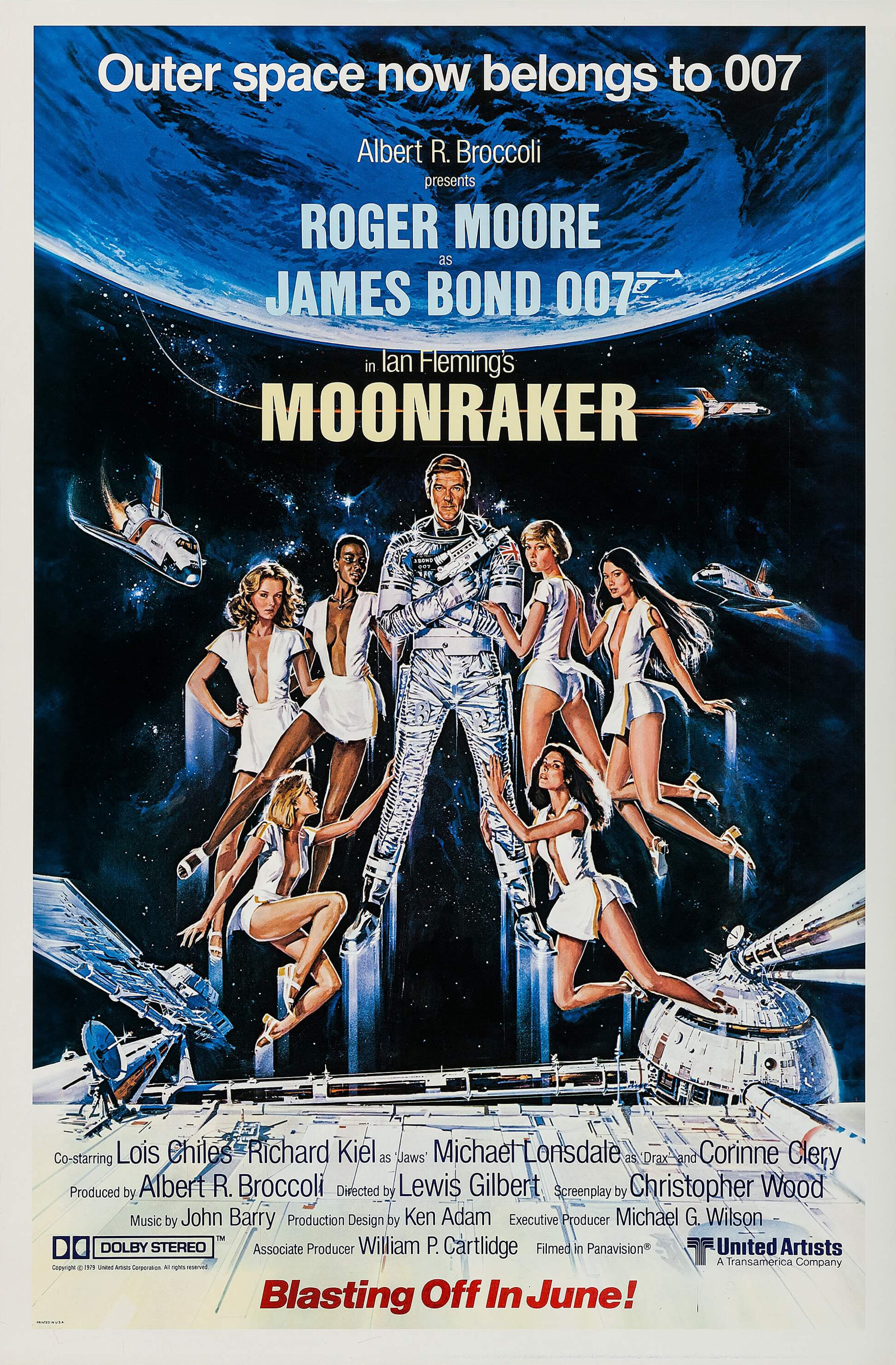 Mega Sized Movie Poster Image for Moonraker (#4 of 5)