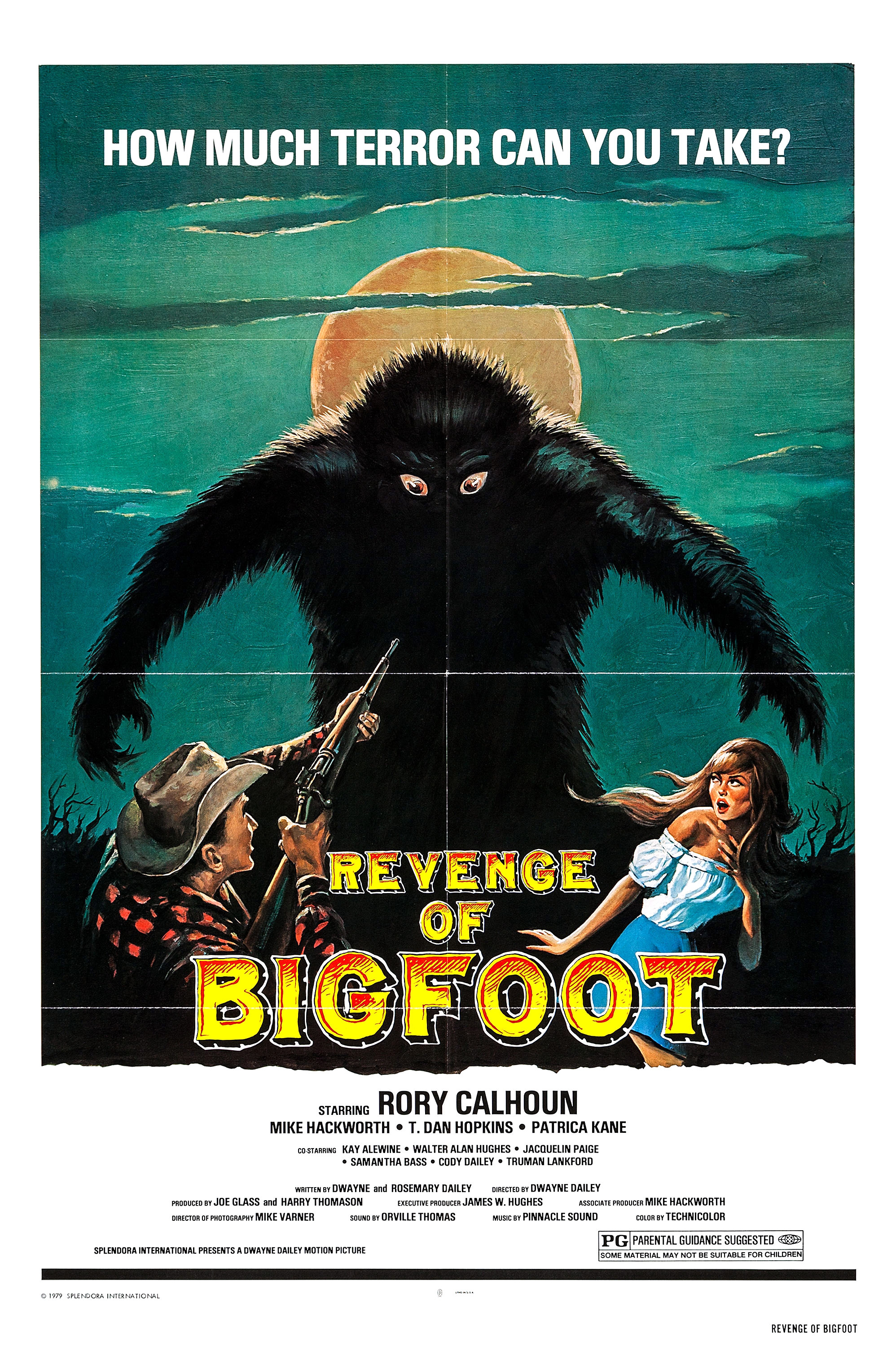 Mega Sized Movie Poster Image for Revenge of Bigfoot 