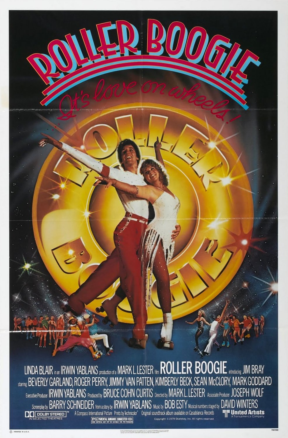 Extra Large Movie Poster Image for Roller Boogie 
