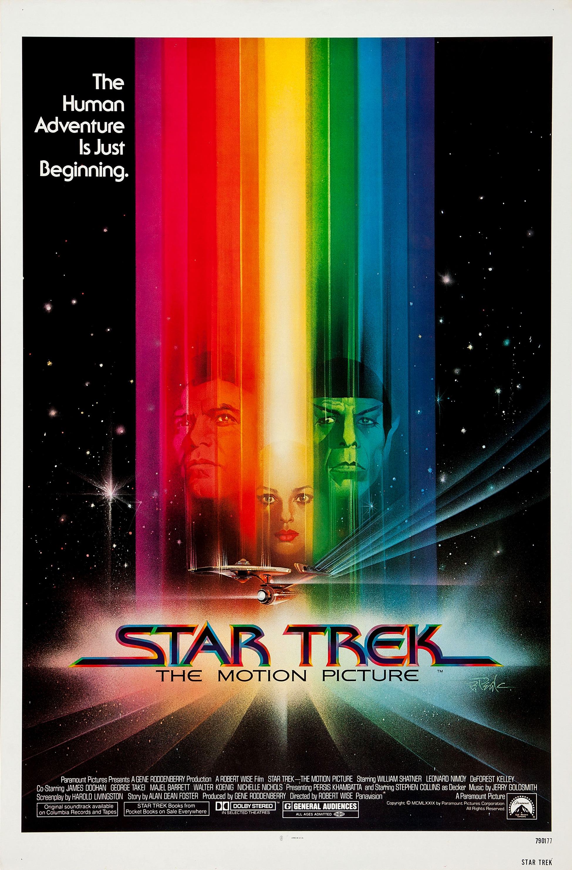 Mega Sized Movie Poster Image for Star Trek: The Motion Picture (#1 of 3)