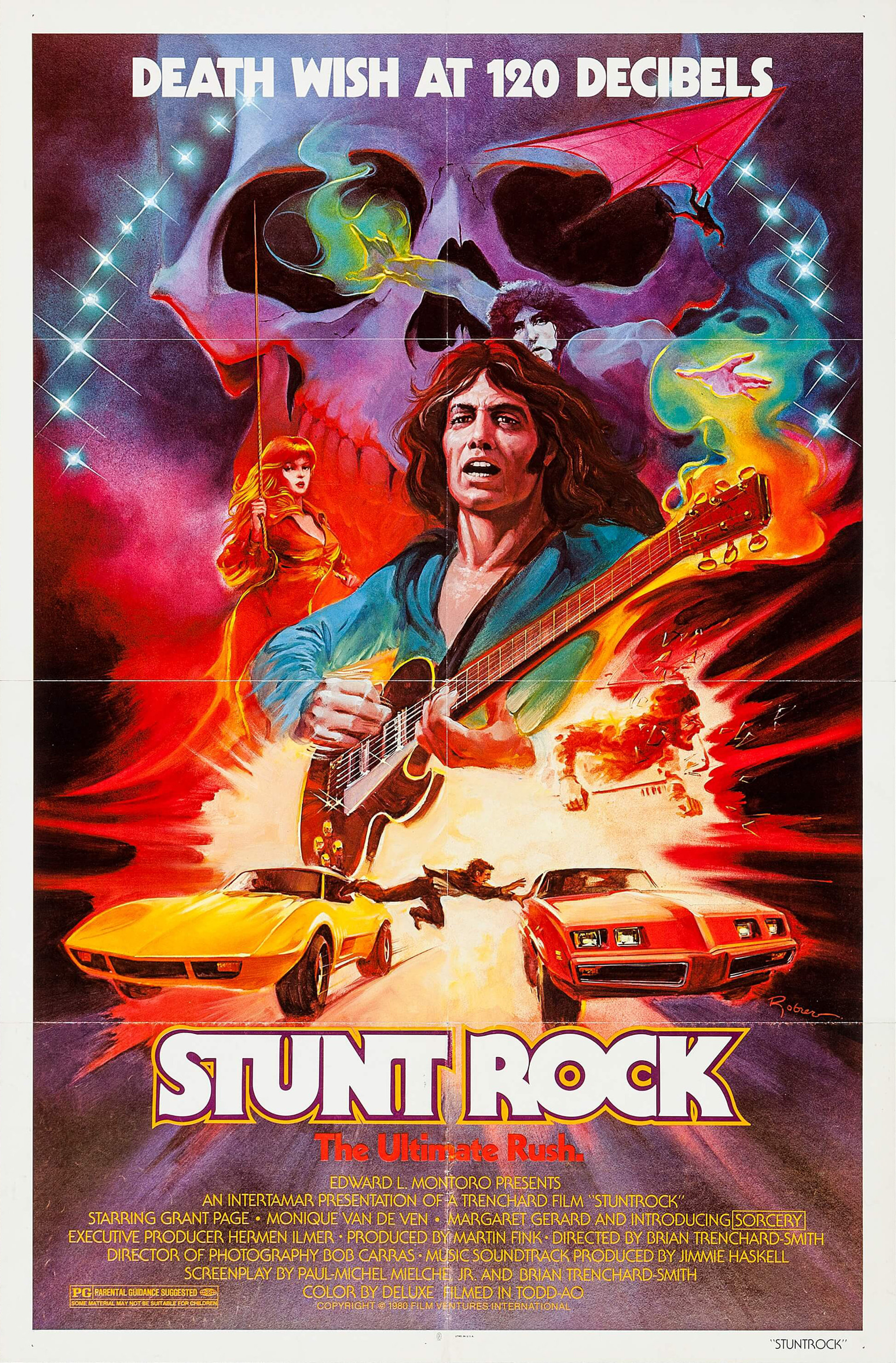 Mega Sized Movie Poster Image for Stunt Rock (#1 of 2)