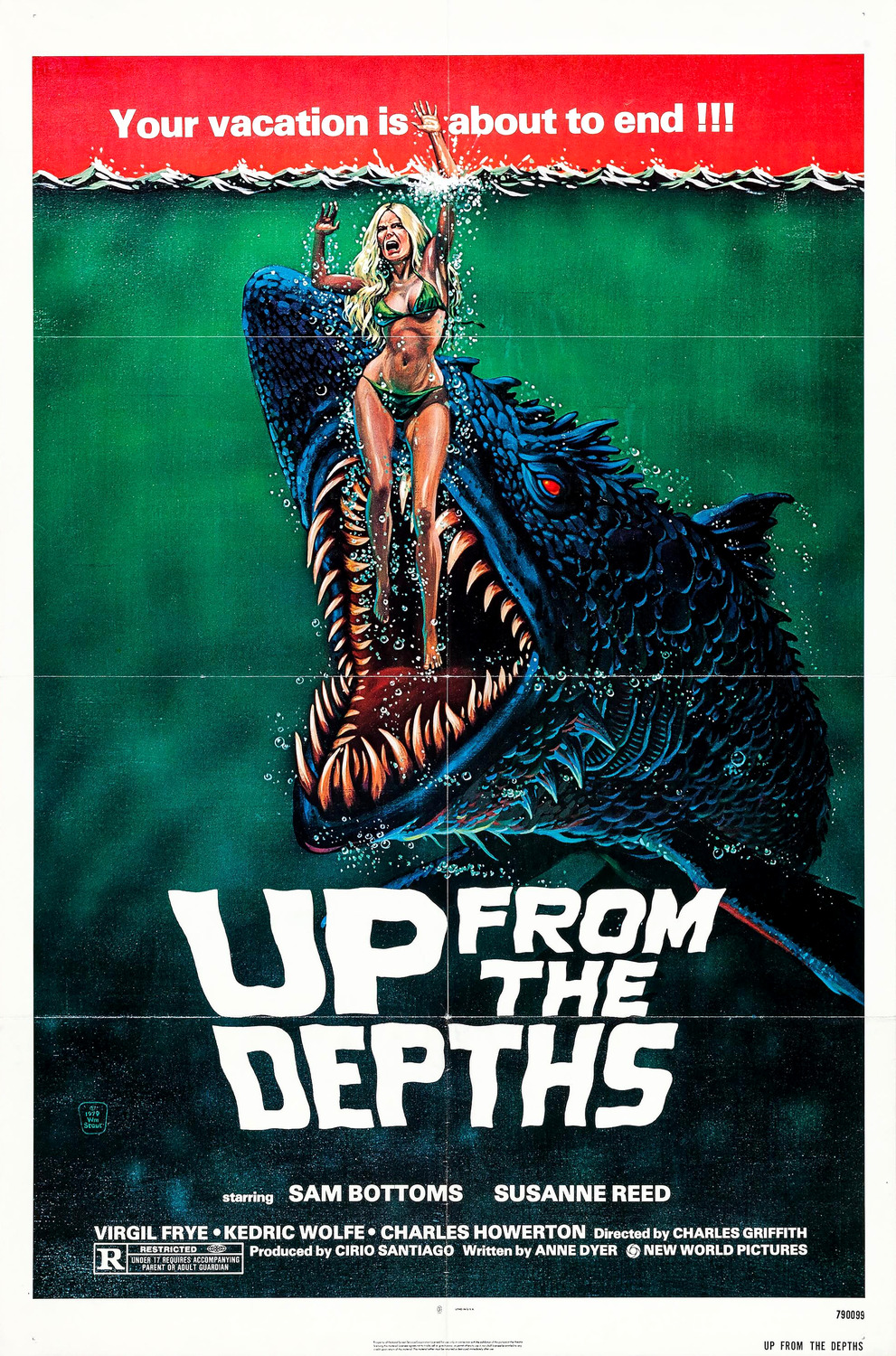 Extra Large Movie Poster Image for Up from the Depths 