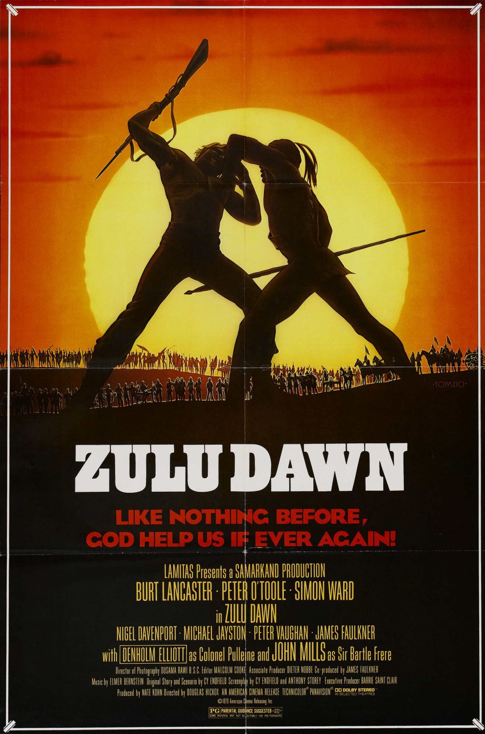 Extra Large Movie Poster Image for Zulu Dawn (#1 of 2)