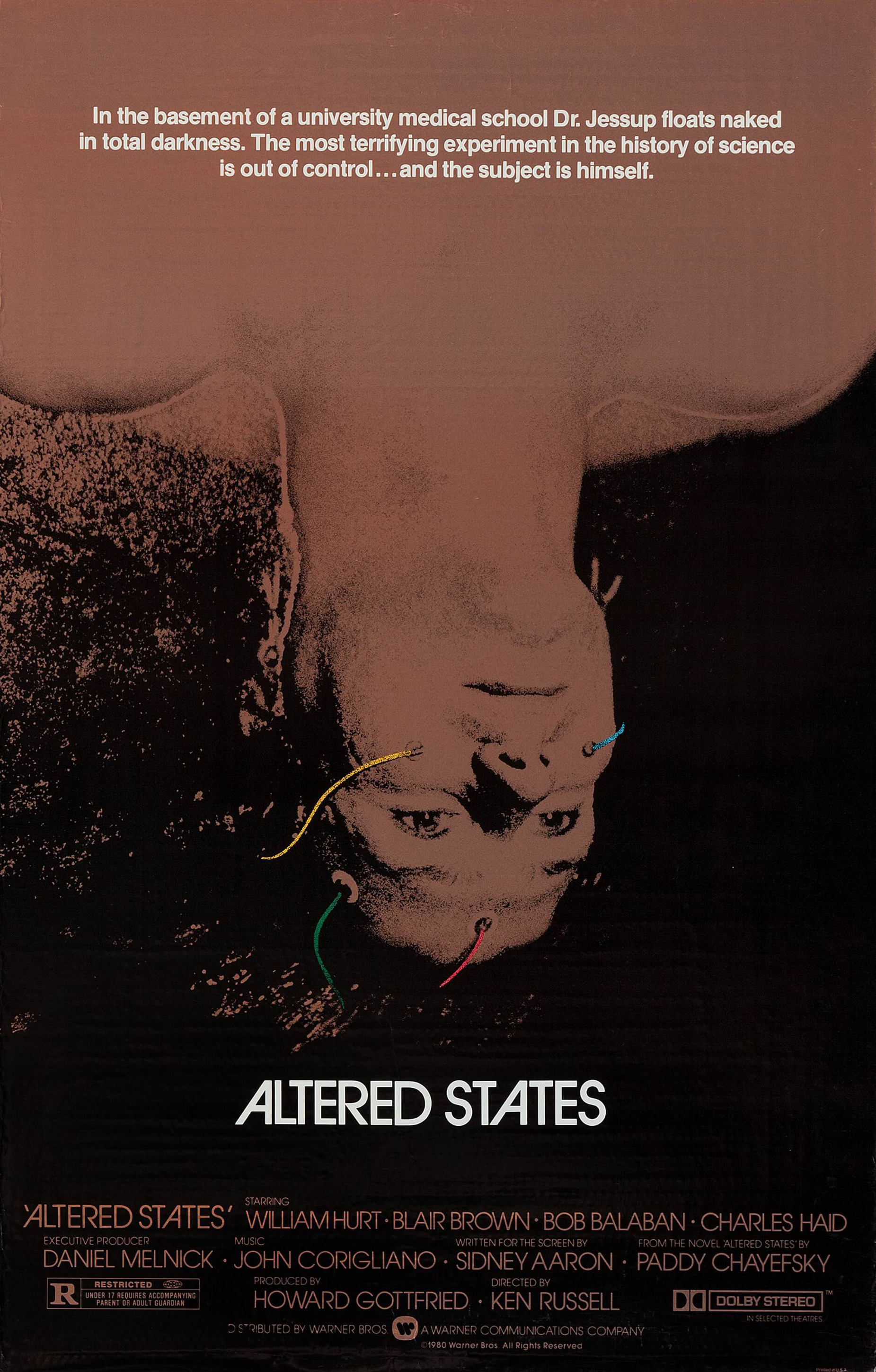 Mega Sized Movie Poster Image for Altered States (#1 of 3)