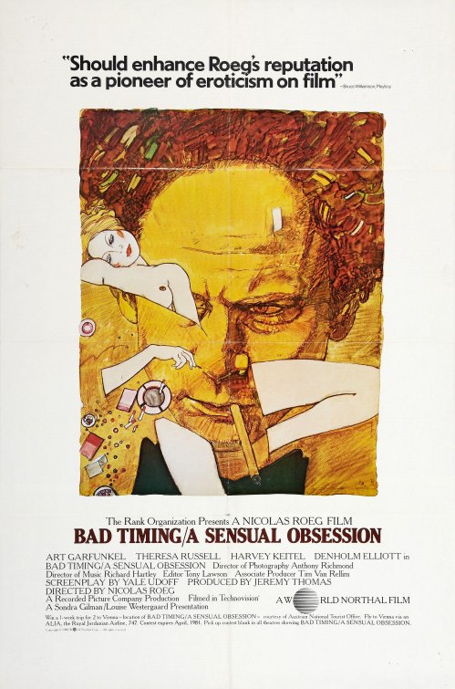 Bad Timing: A Sensual Obsession Movie Poster