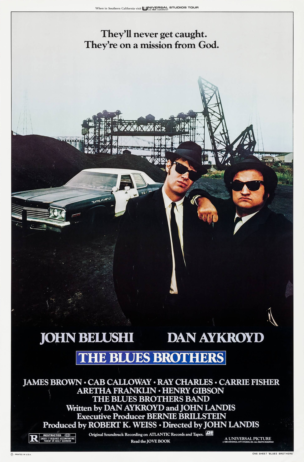 Extra Large Movie Poster Image for The Blues Brothers (#1 of 6)