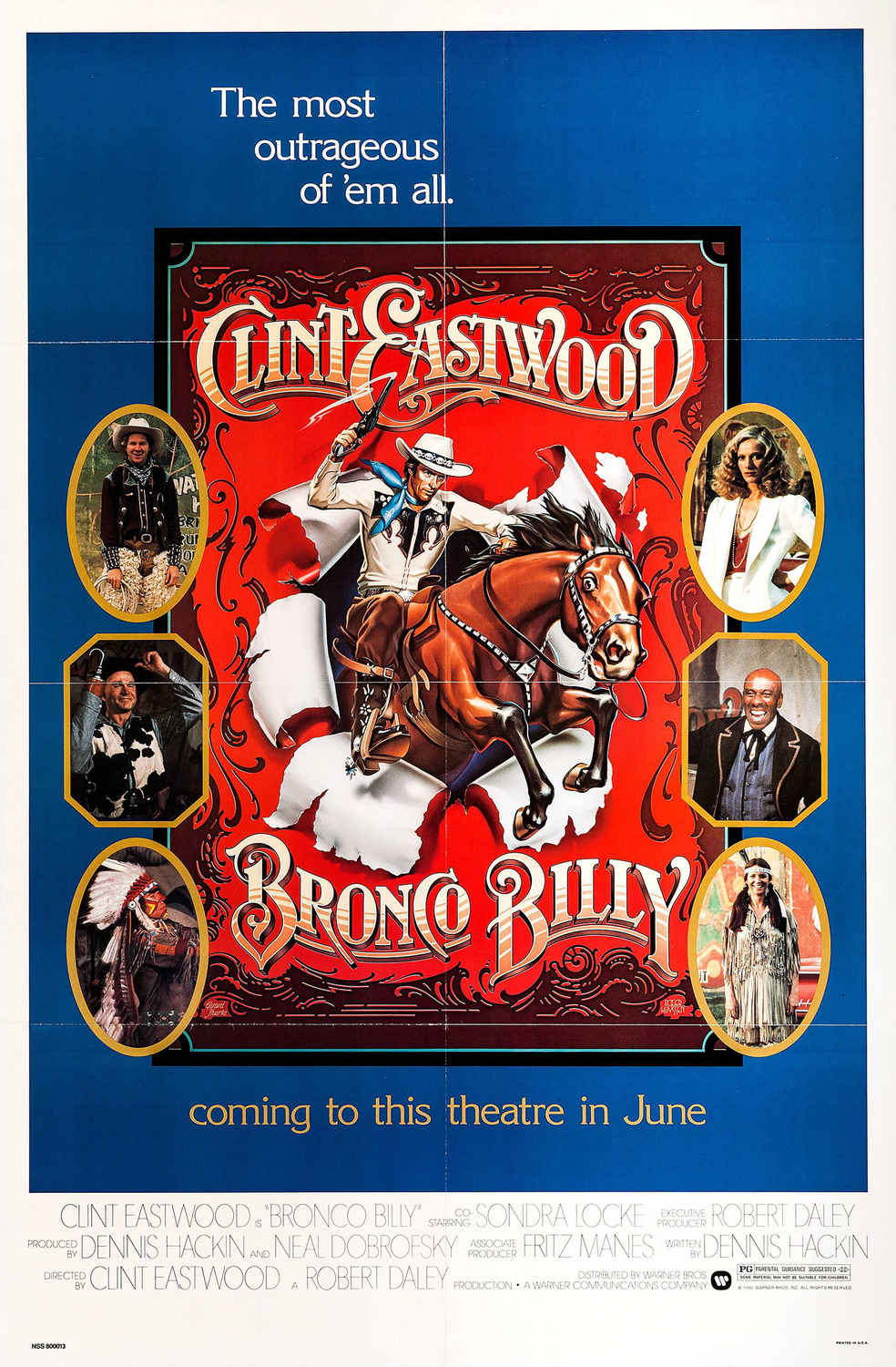 Extra Large Movie Poster Image for Bronco Billy (#2 of 6)