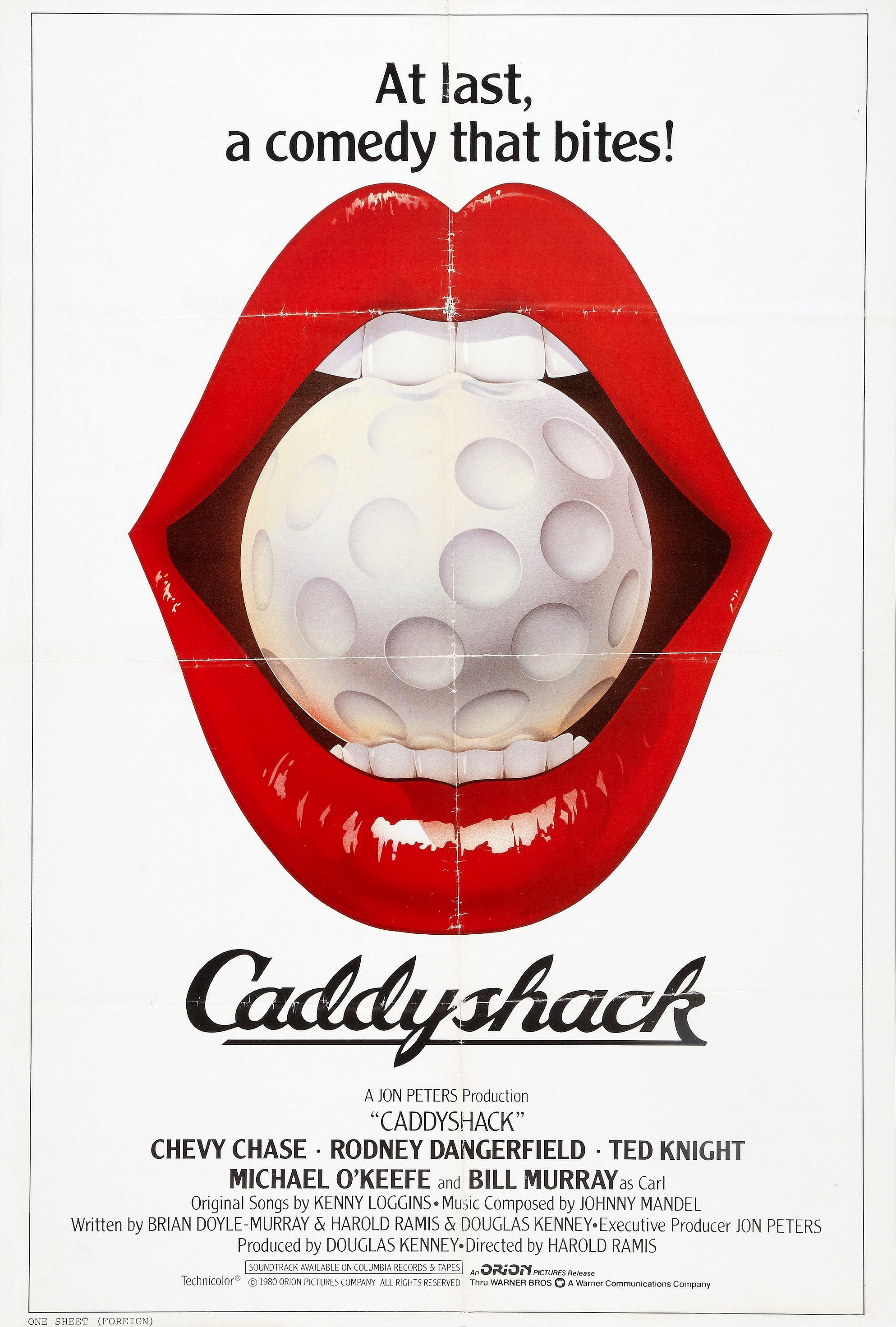 Mega Sized Movie Poster Image for Caddyshack (#1 of 3)