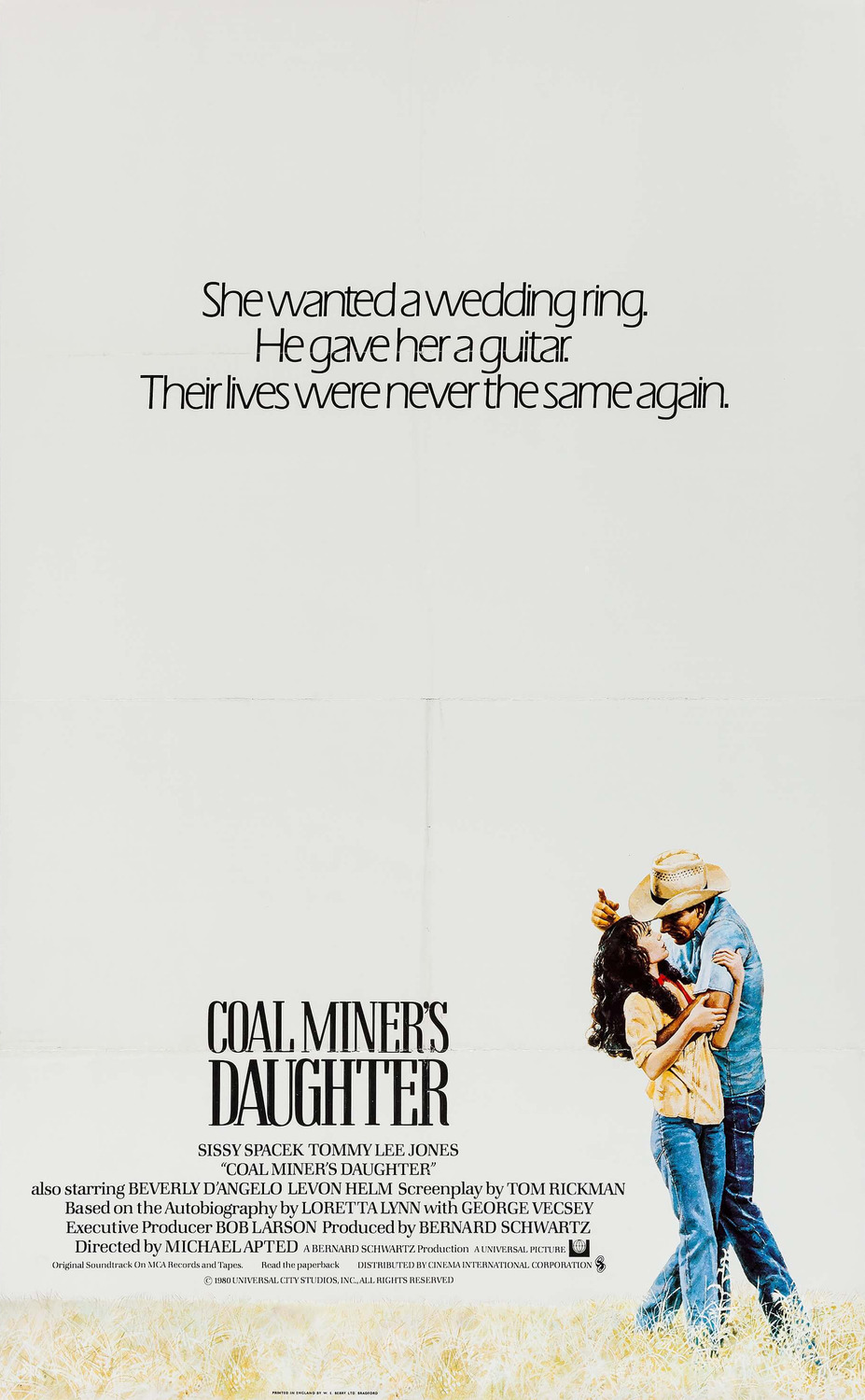 Extra Large Movie Poster Image for Coal Miner's Daughter (#3 of 3)