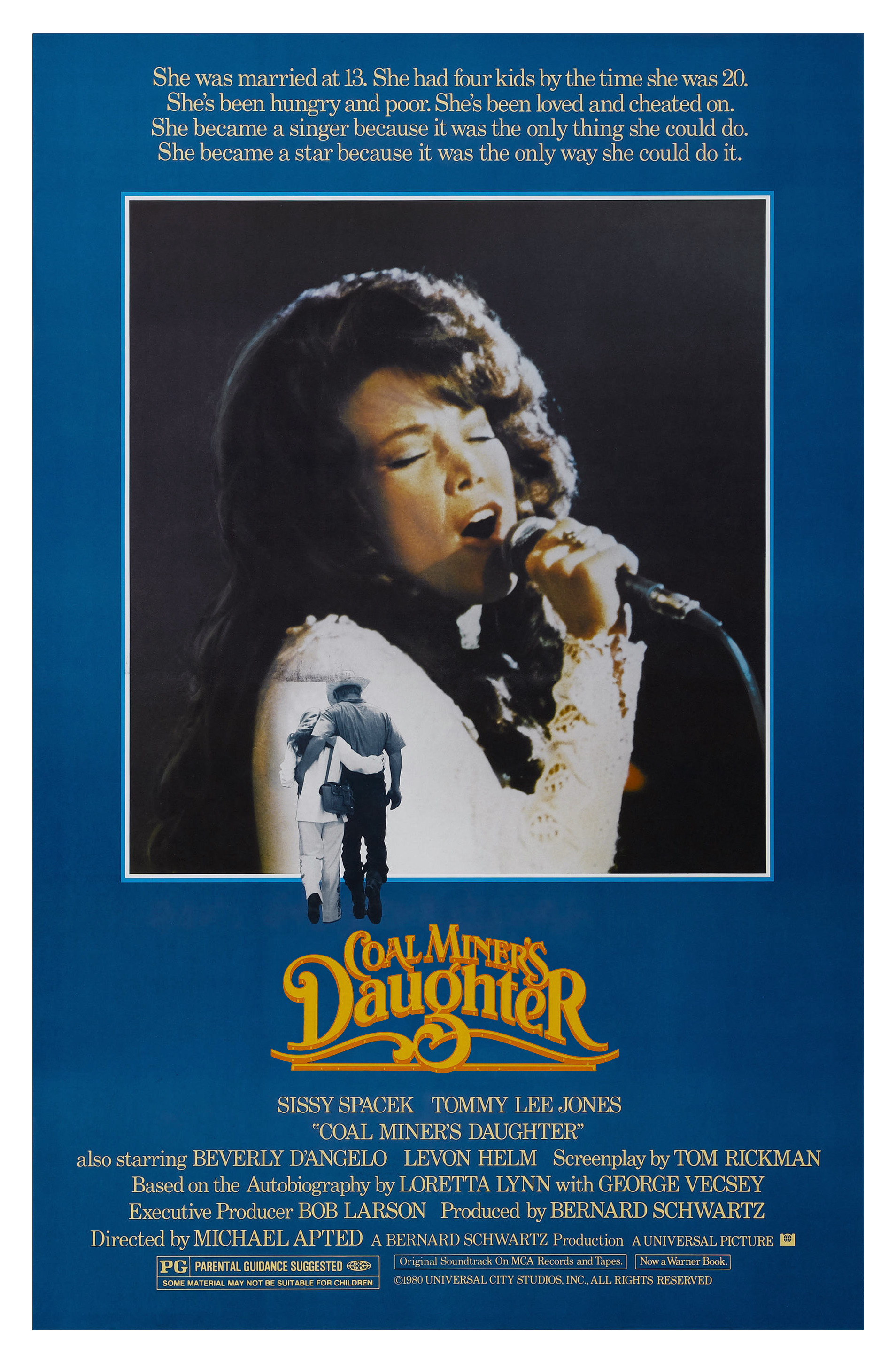 Mega Sized Movie Poster Image for Coal Miner's Daughter (#1 of 3)
