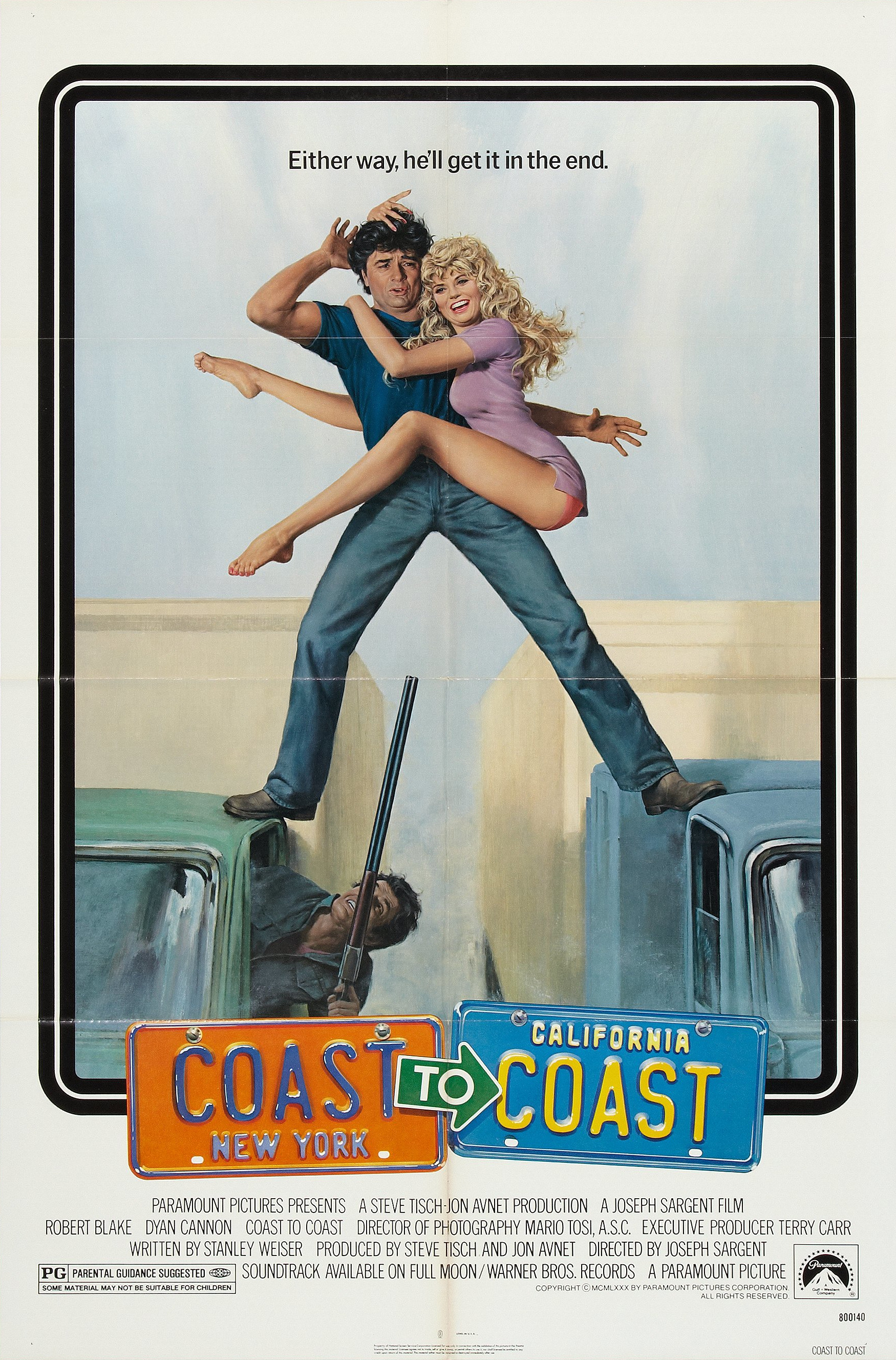 Mega Sized Movie Poster Image for Coast to Coast 