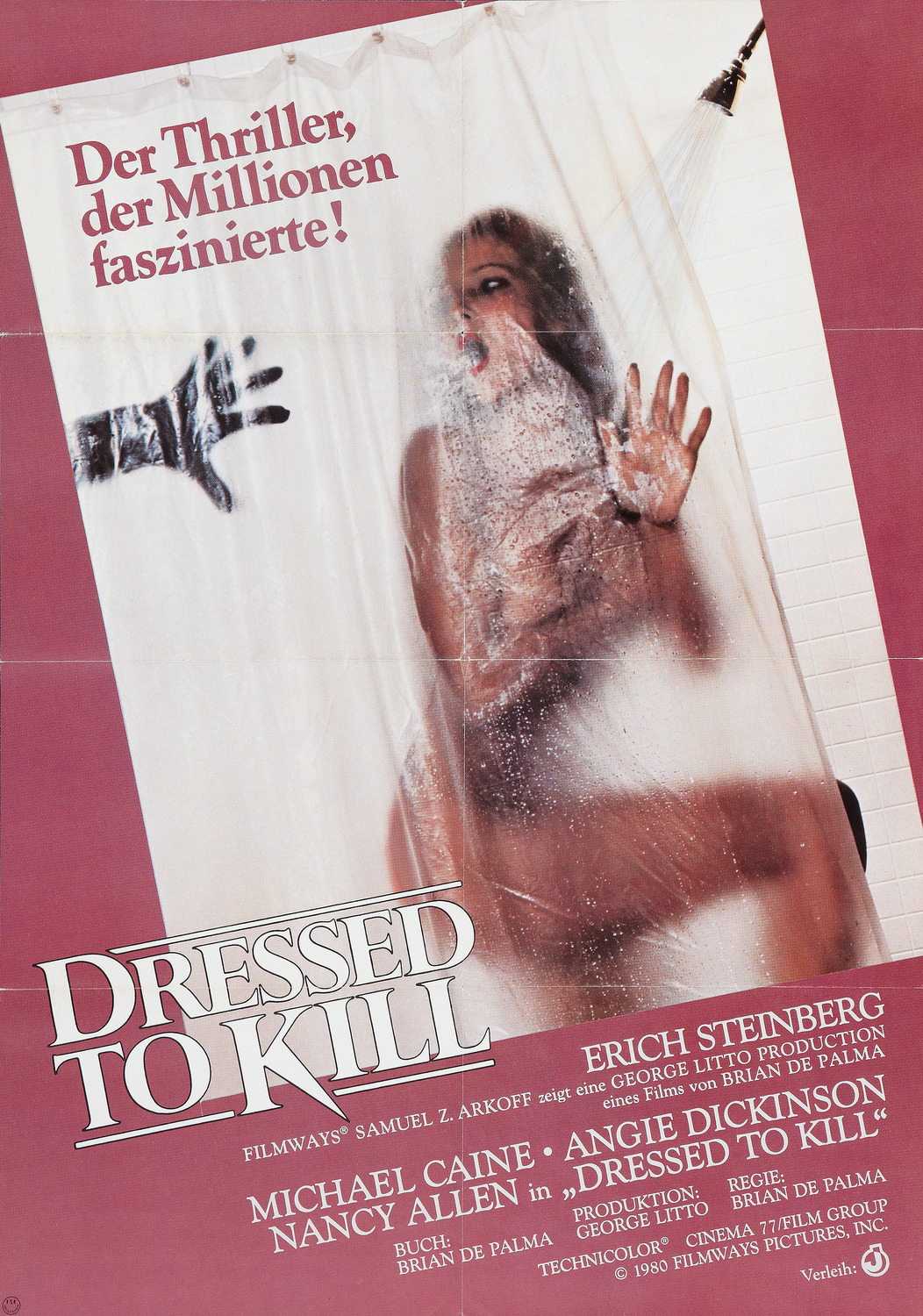 Extra Large Movie Poster Image for Dressed to Kill (#2 of 4)
