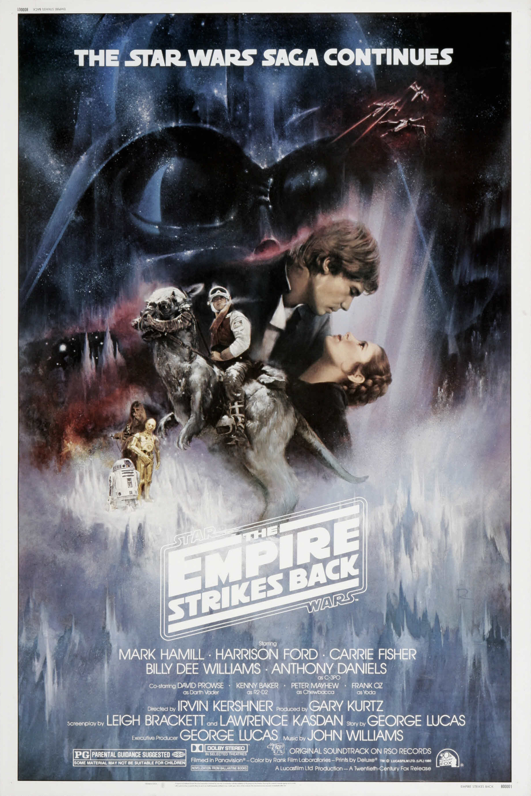 Mega Sized Movie Poster Image for The Empire Strikes Back (#2 of 12)