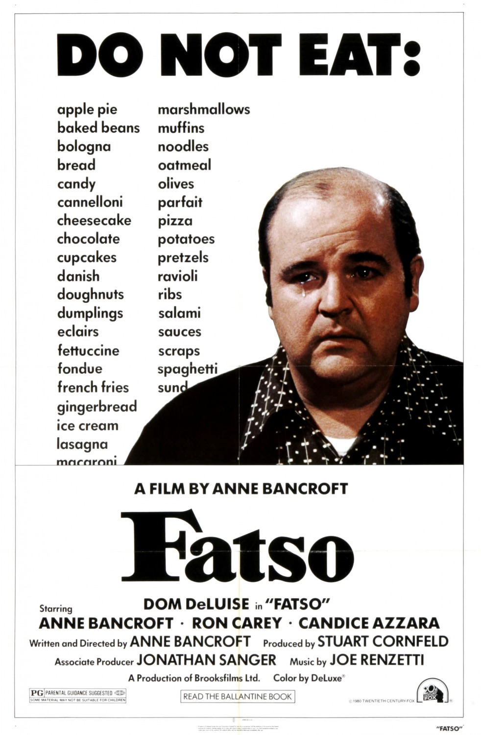 Extra Large Movie Poster Image for Fatso 