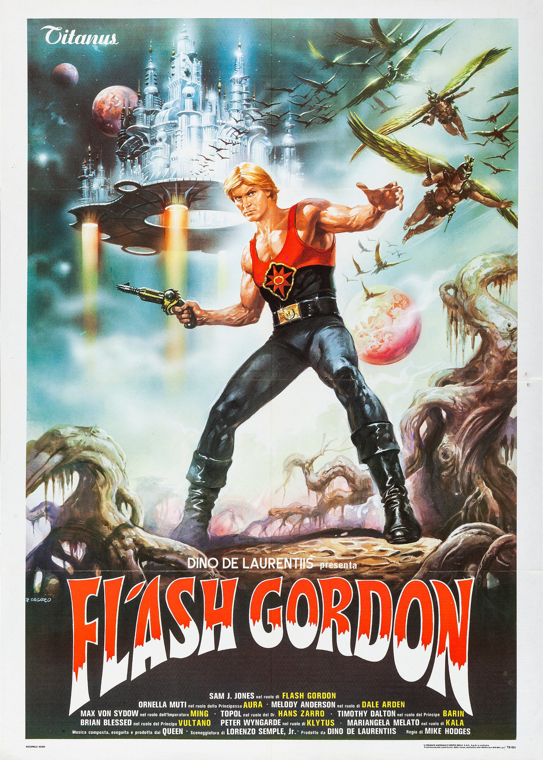 Extra Large Movie Poster Image for Flash Gordon (#2 of 11)