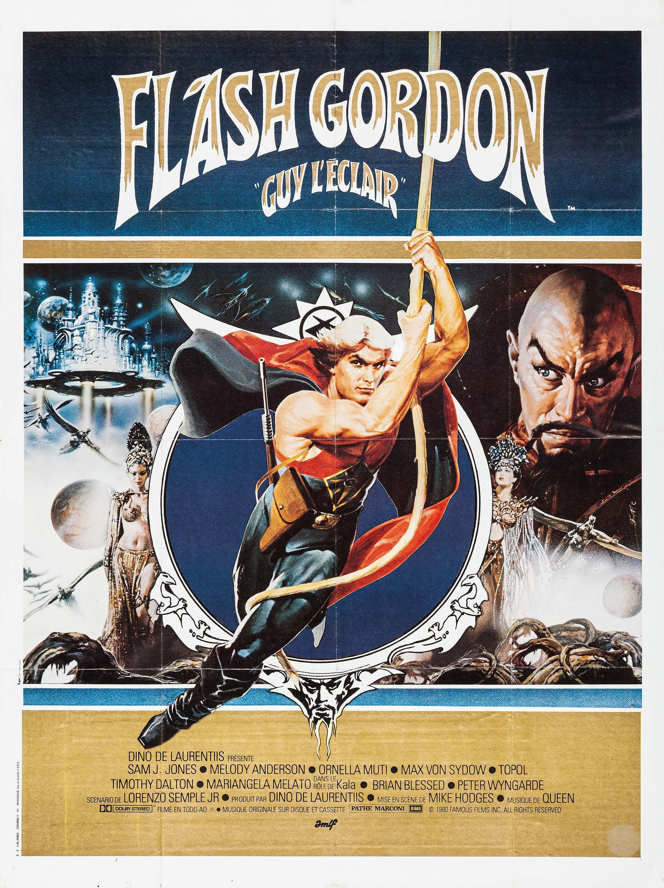 Mega Sized Movie Poster Image for Flash Gordon (#8 of 11)