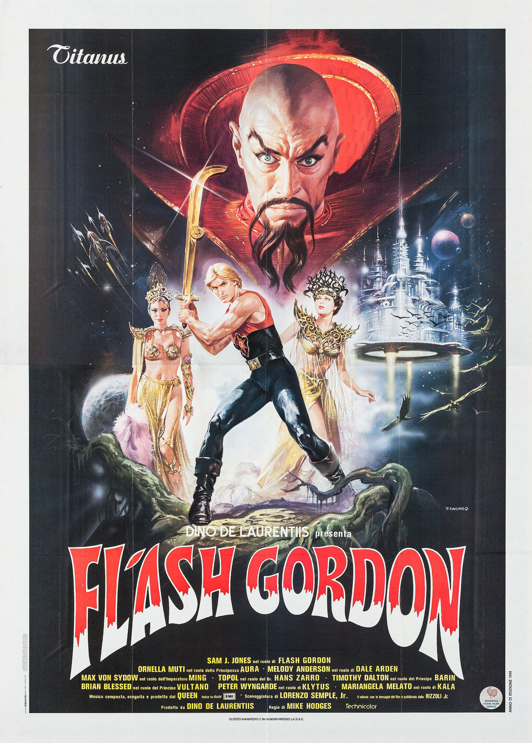 Extra Large Movie Poster Image for Flash Gordon (#9 of 11)