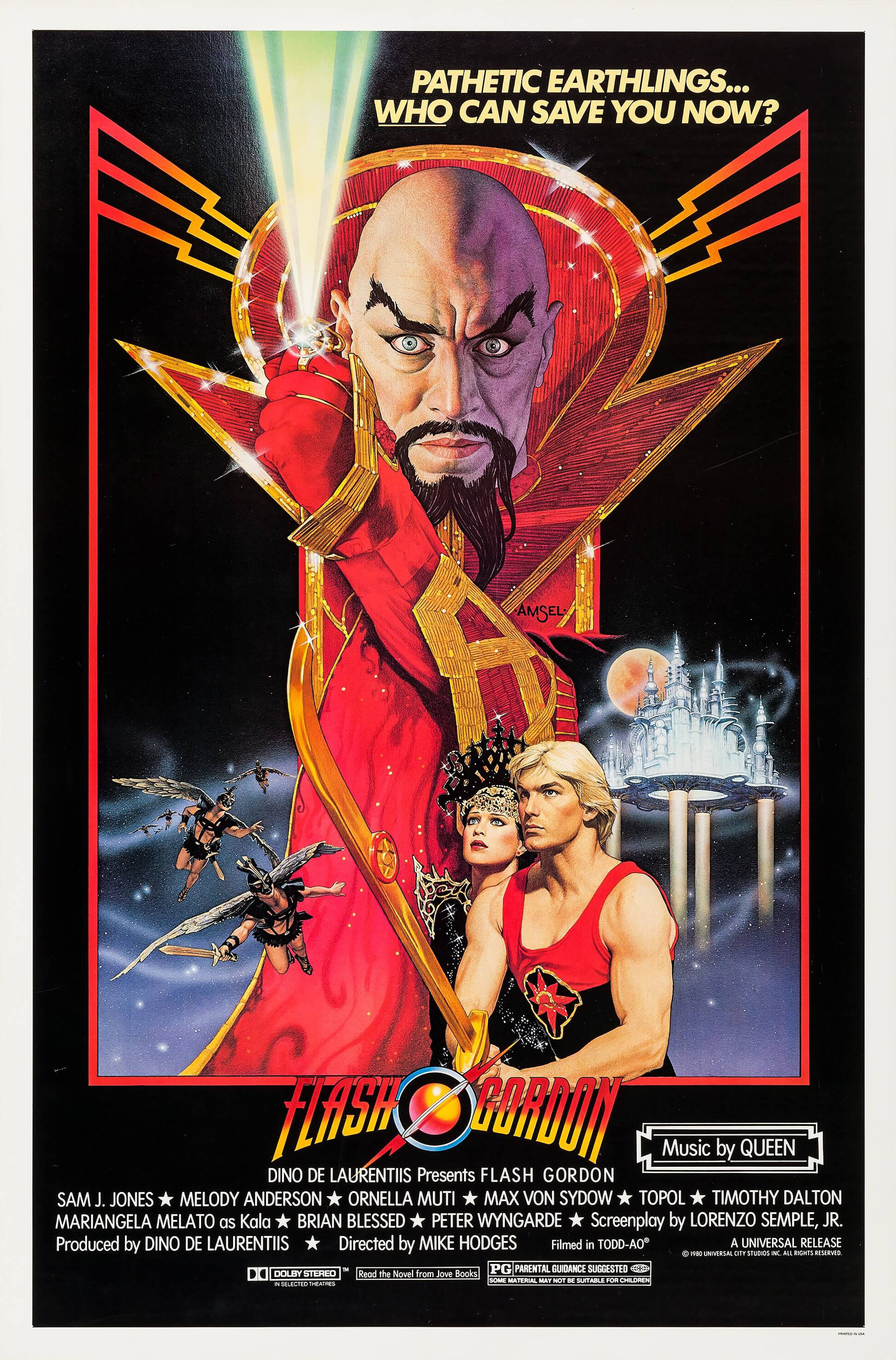 Mega Sized Movie Poster Image for Flash Gordon (#1 of 11)
