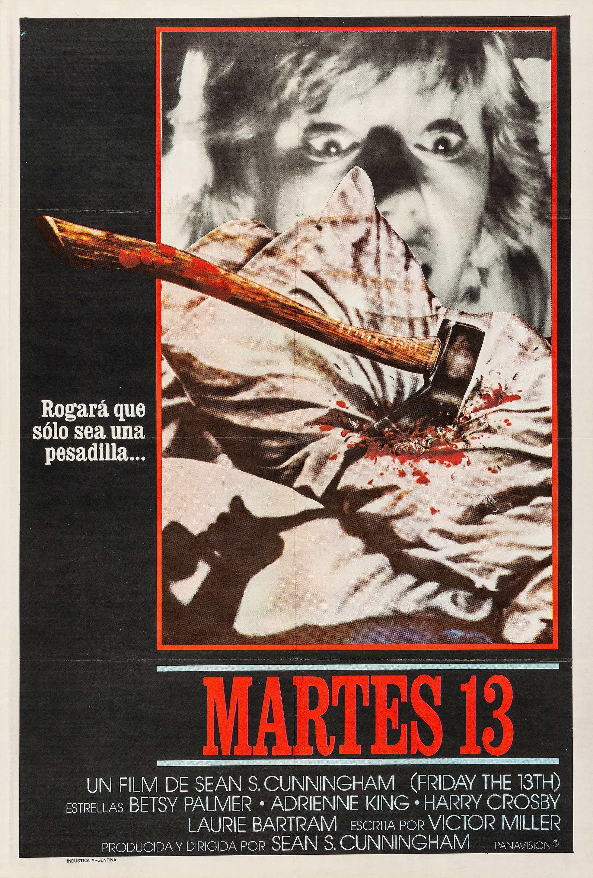 Mega Sized Movie Poster Image for Friday the 13th (#7 of 7)