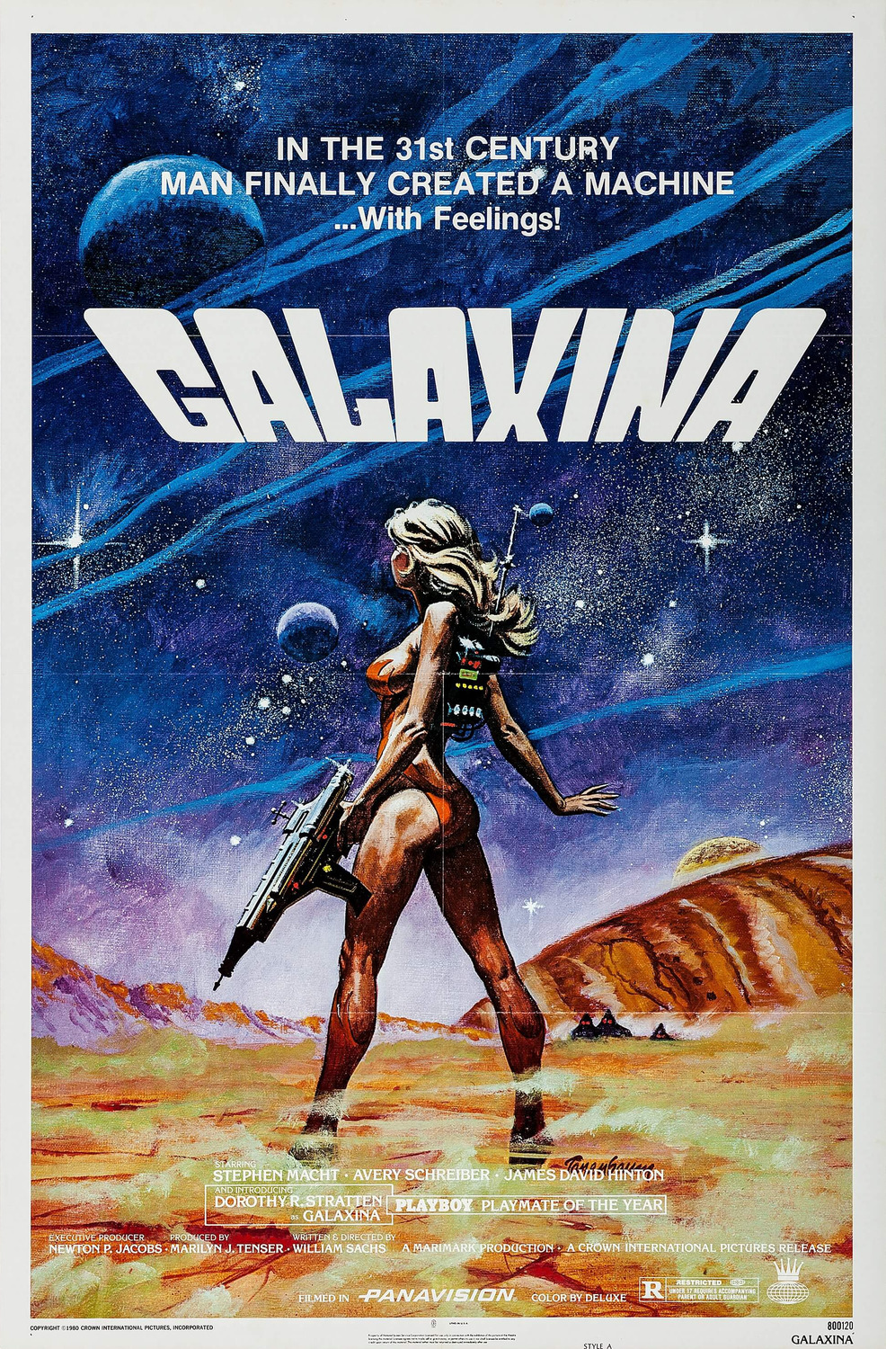 Extra Large Movie Poster Image for Galaxina (#1 of 3)