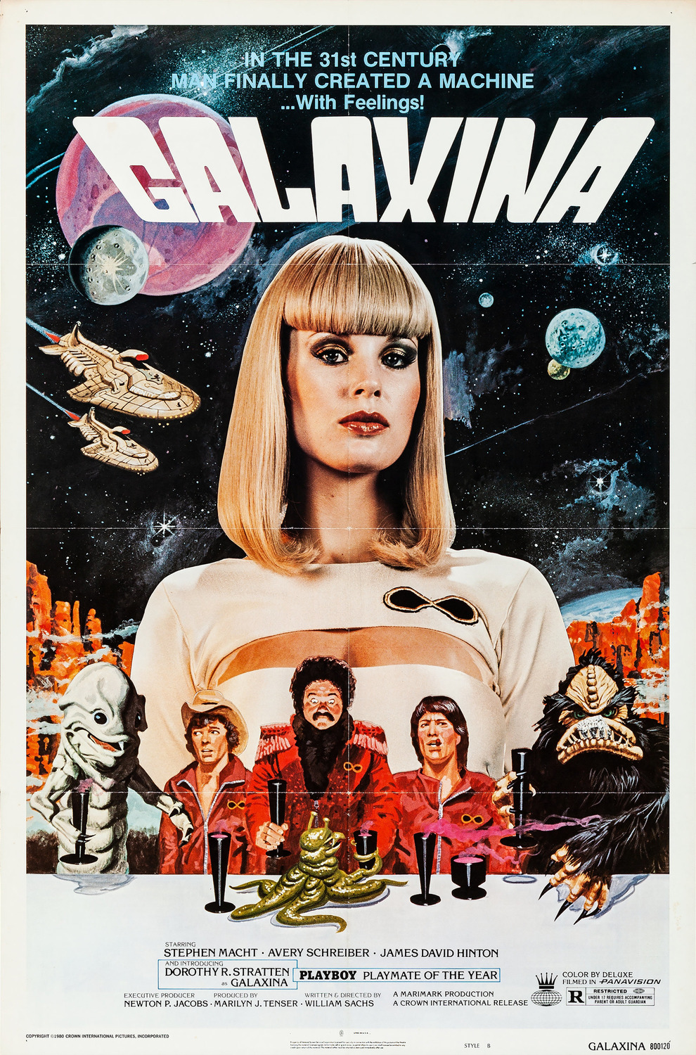 Extra Large Movie Poster Image for Galaxina (#3 of 3)