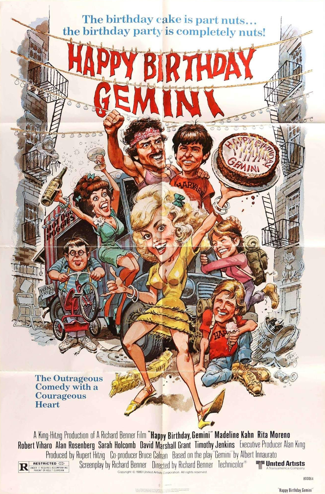 Mega Sized Movie Poster Image for Happy Birthday, Gemini 