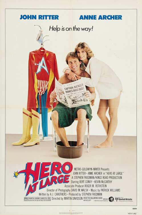 Hero at Large Movie Poster