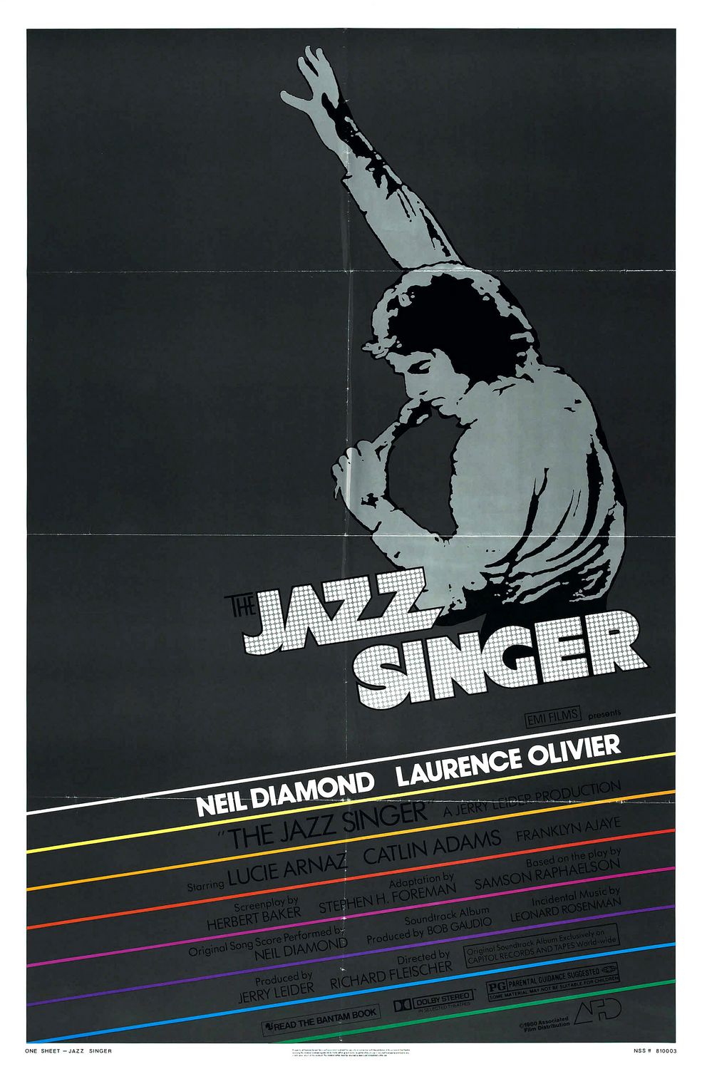 Extra Large Movie Poster Image for The Jazz Singer 