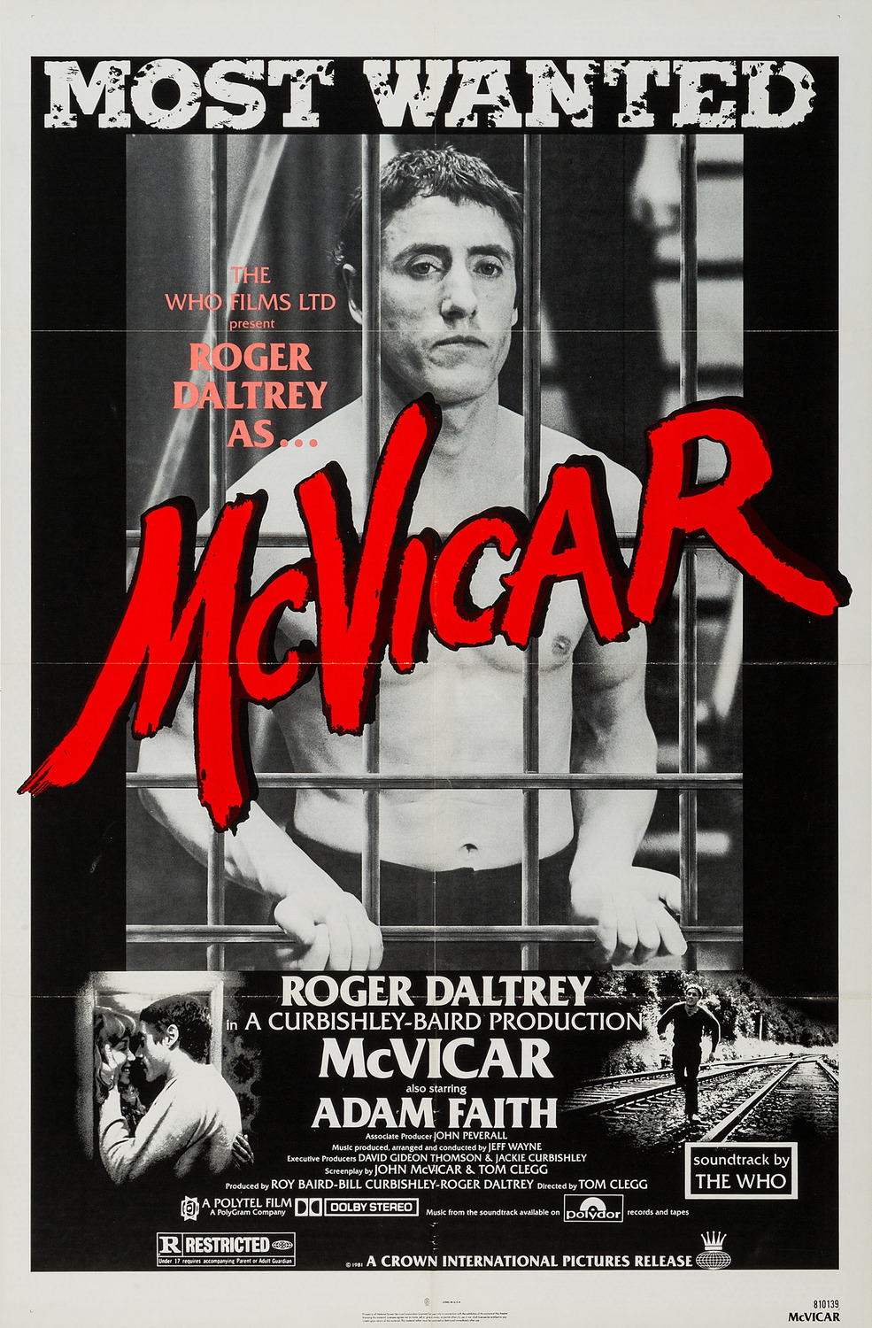 Extra Large Movie Poster Image for McVicar (#1 of 2)