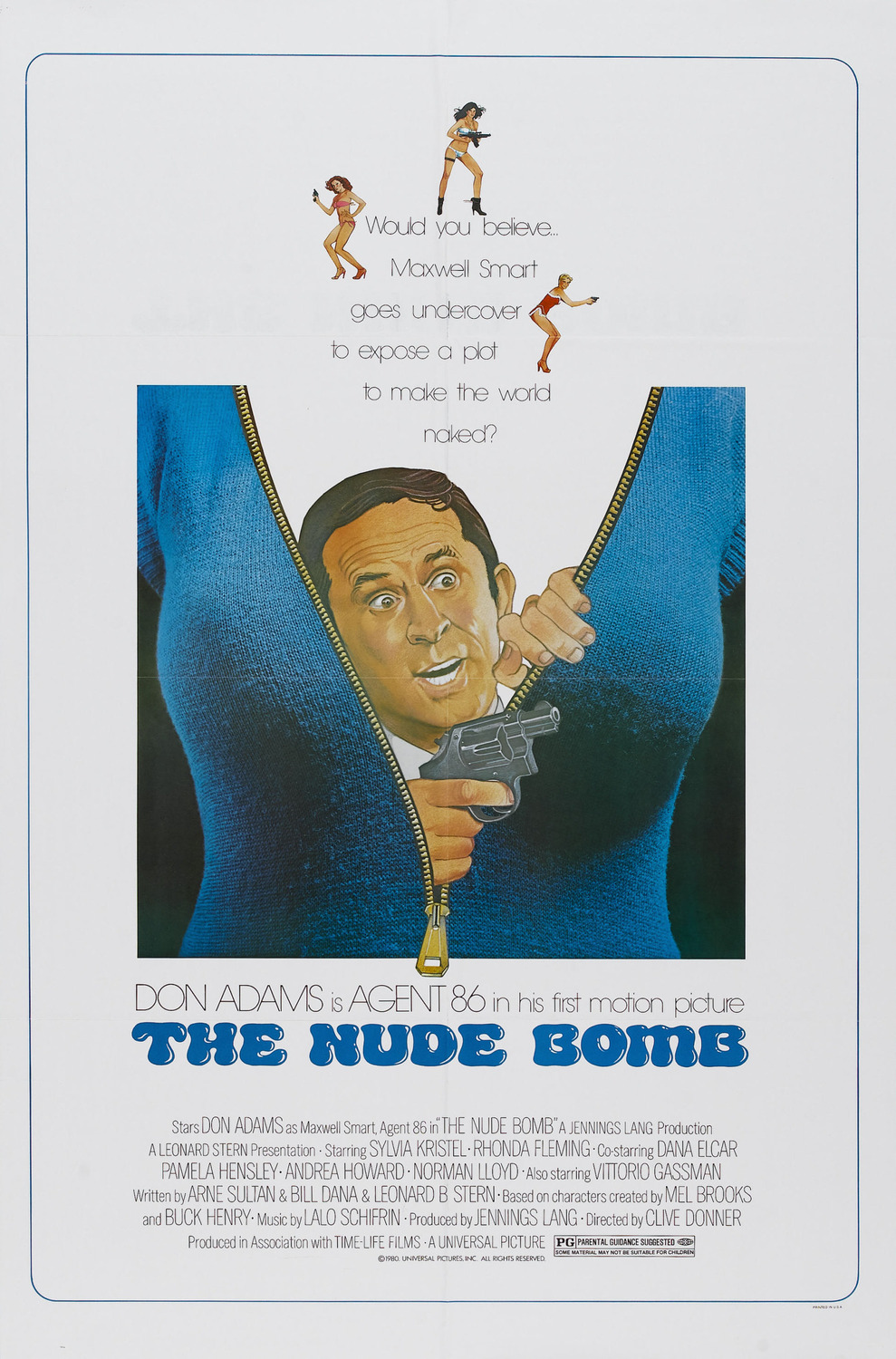 Extra Large Movie Poster Image for The Nude Bomb 