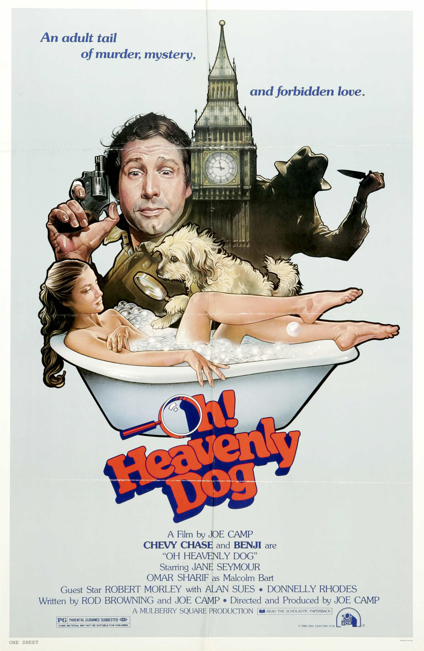 Mega Sized Movie Poster Image for Oh! Heavenly Dog 