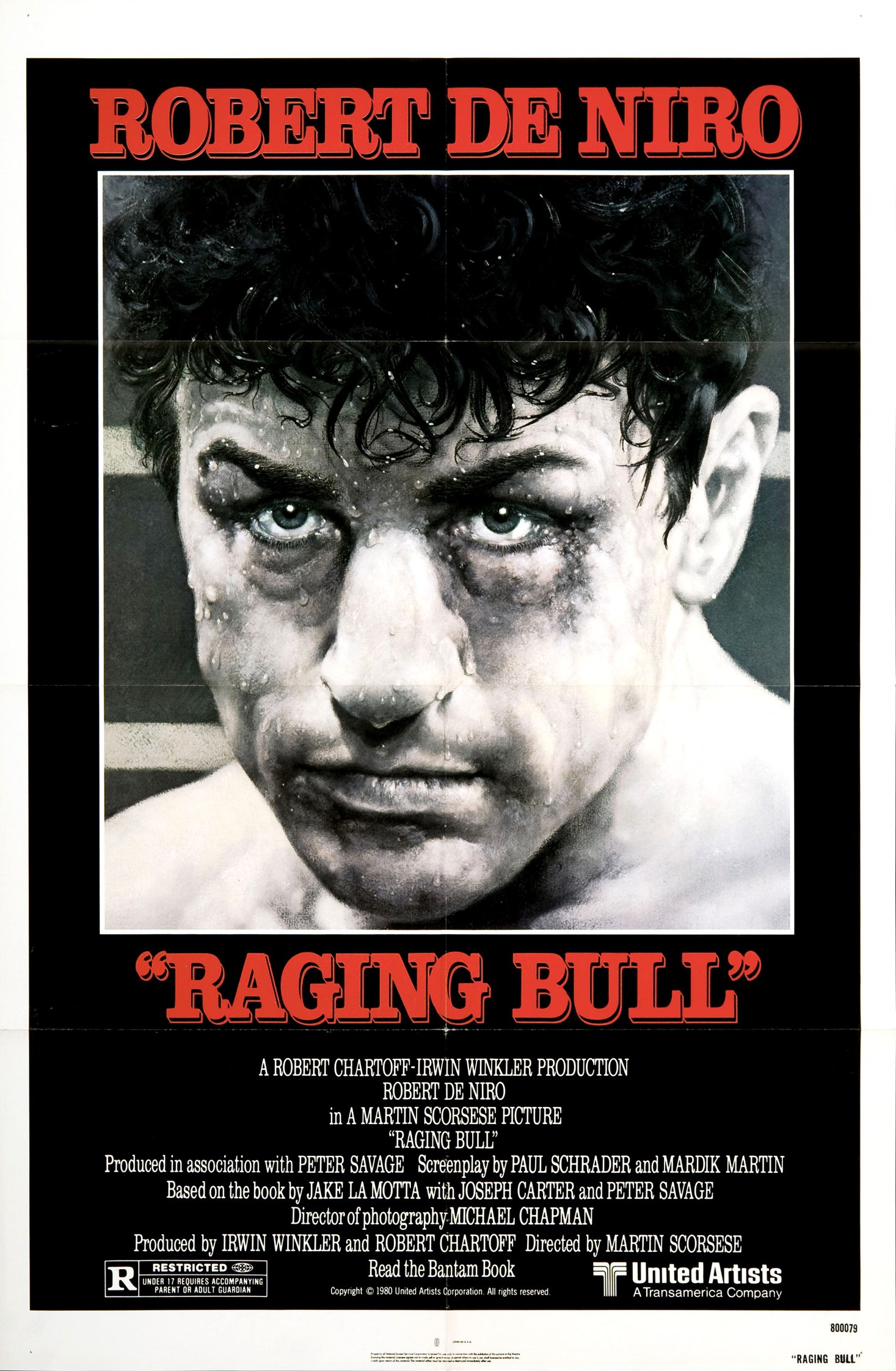 Mega Sized Movie Poster Image for Raging Bull (#1 of 4)
