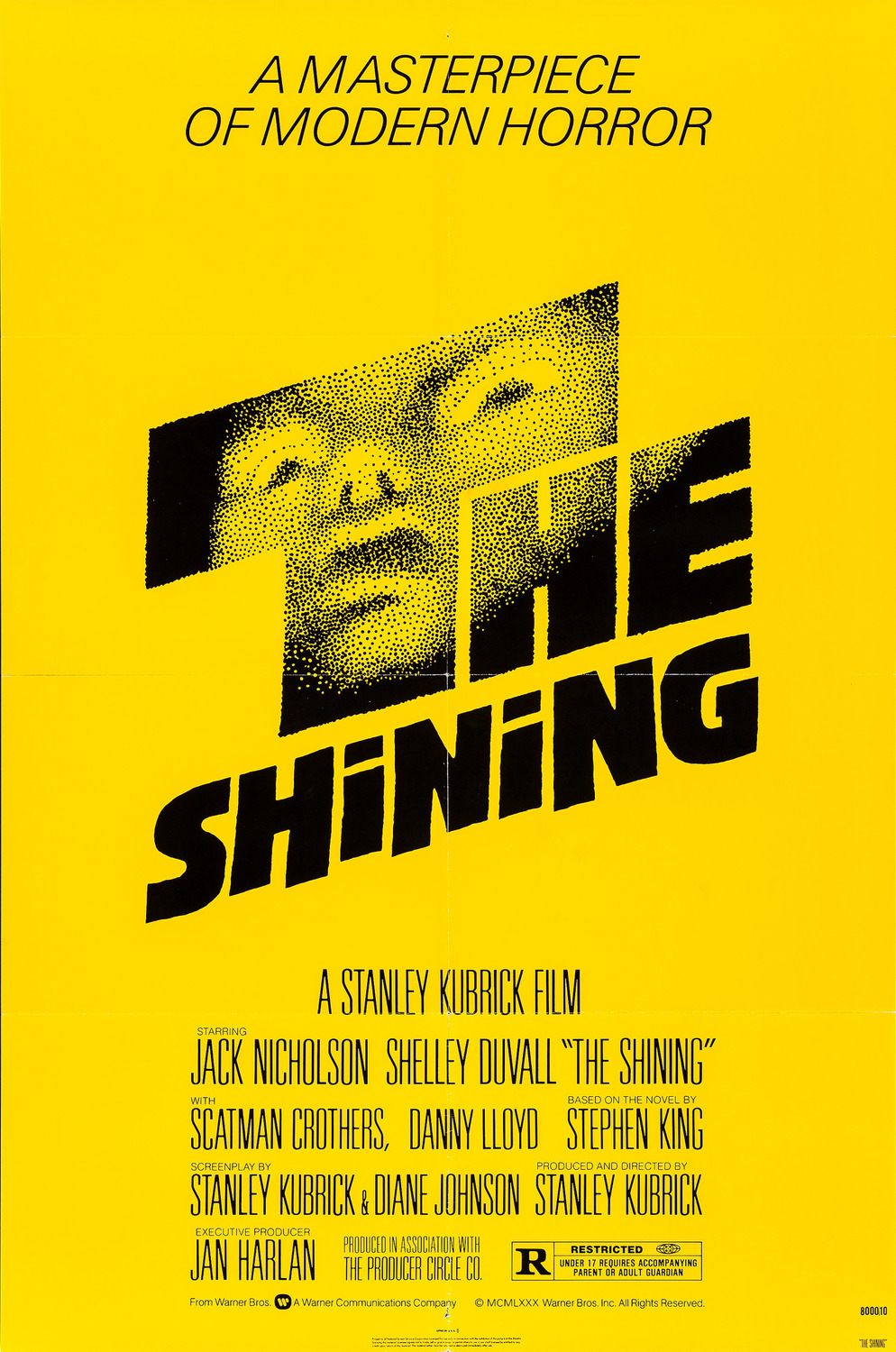 Extra Large Movie Poster Image for The Shining (#1 of 3)