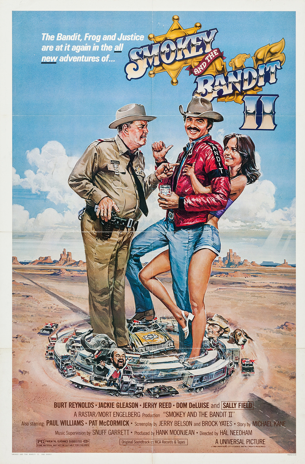 Extra Large Movie Poster Image for Smokey and the Bandit II (#1 of 2)