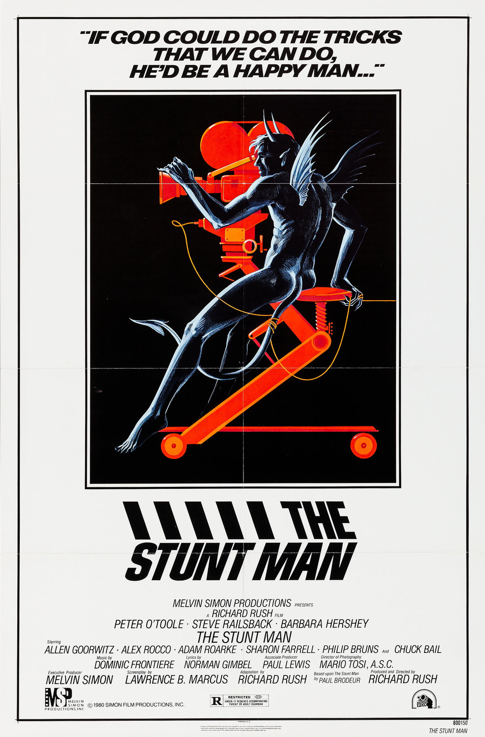 Extra Large Movie Poster Image for The Stunt Man (#1 of 3)