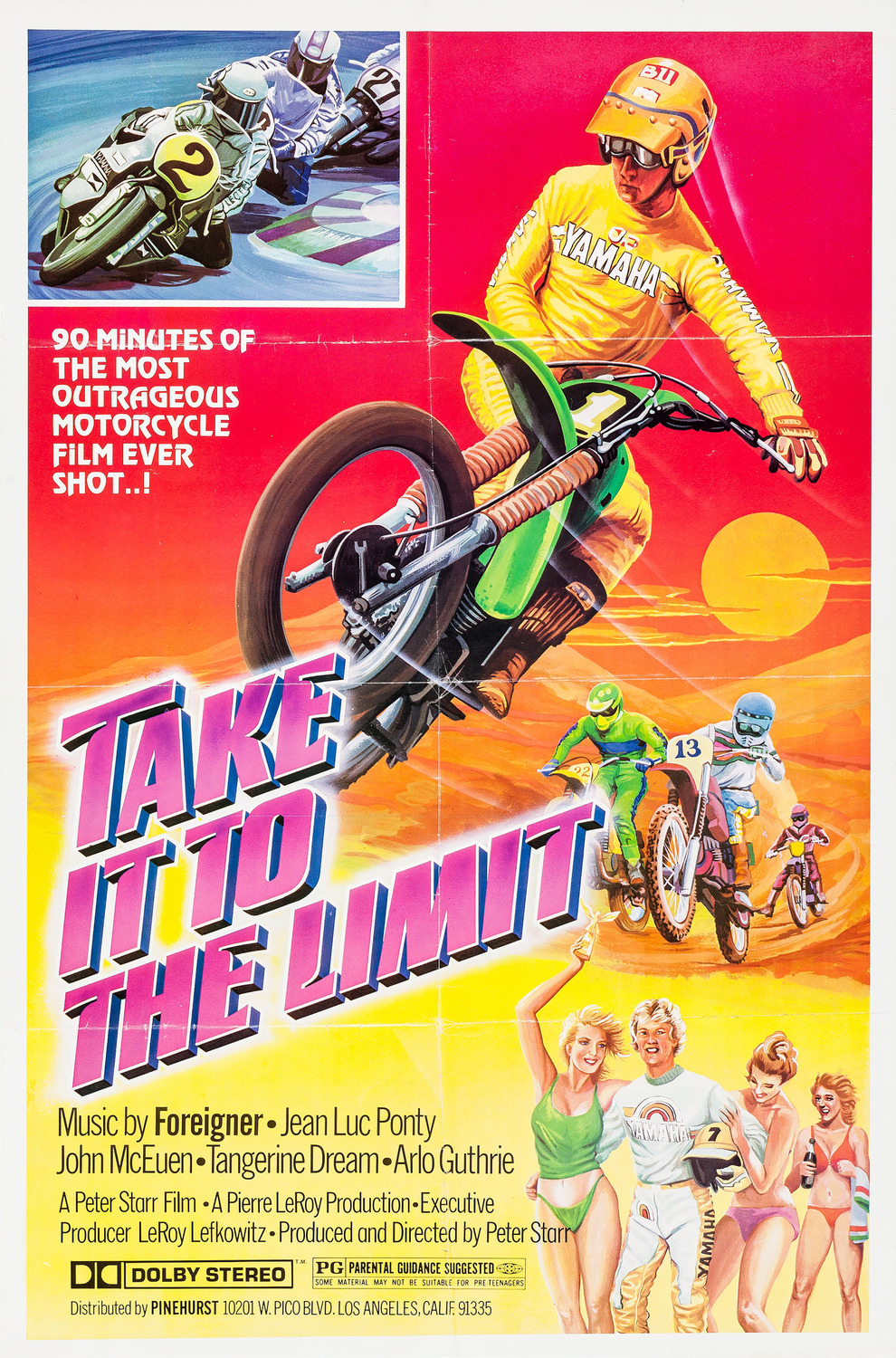 Extra Large Movie Poster Image for Take It to the Limit 