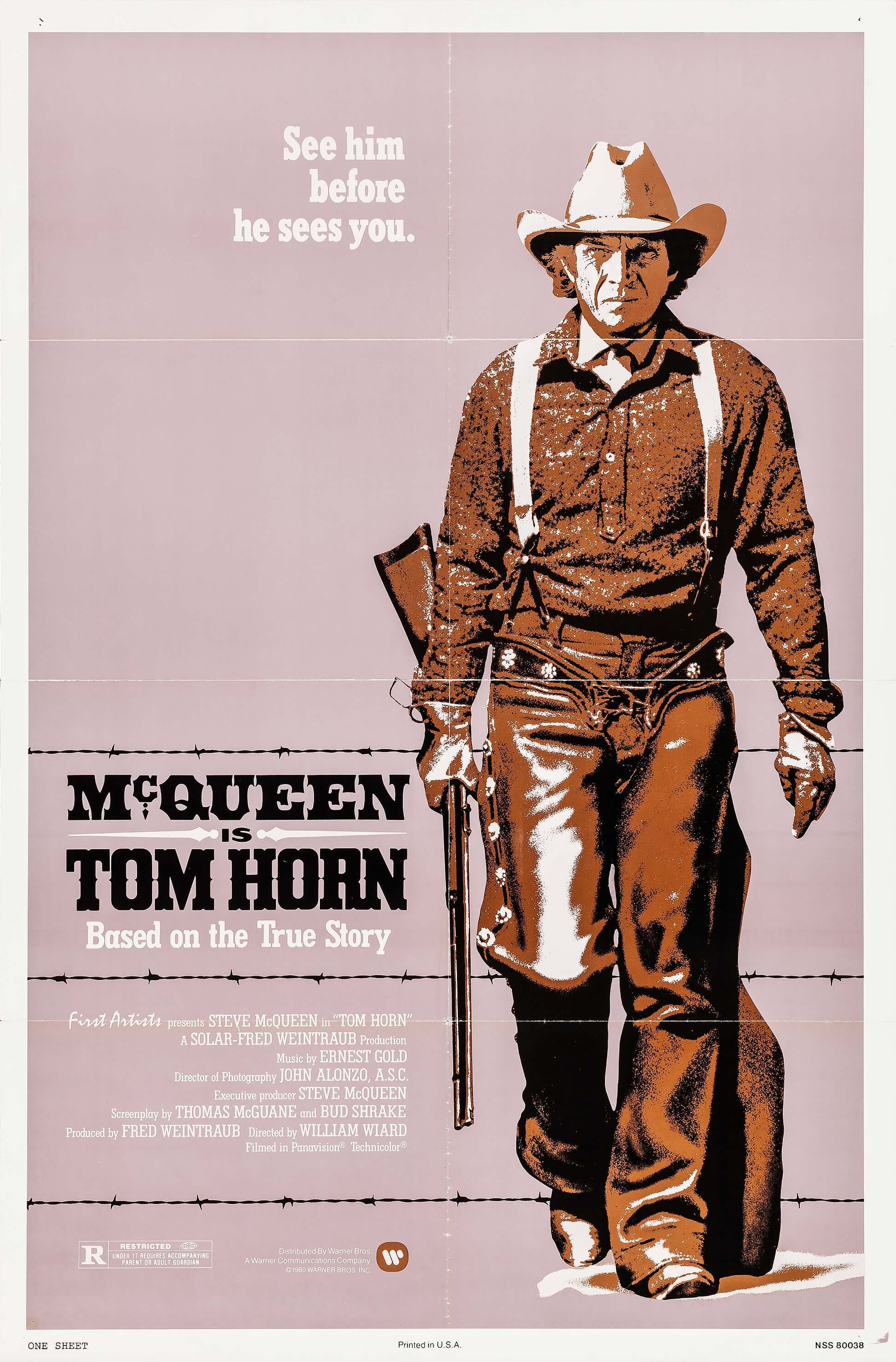 Mega Sized Movie Poster Image for Tom Horn (#1 of 4)