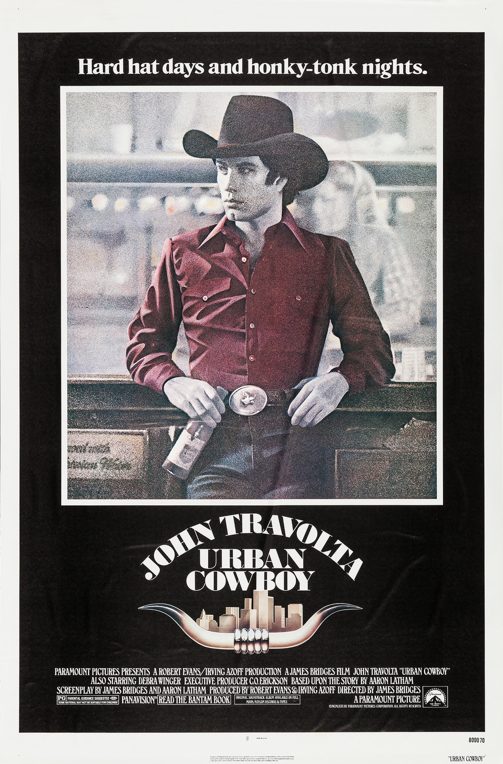 Extra Large Movie Poster Image for Urban Cowboy (#1 of 3)