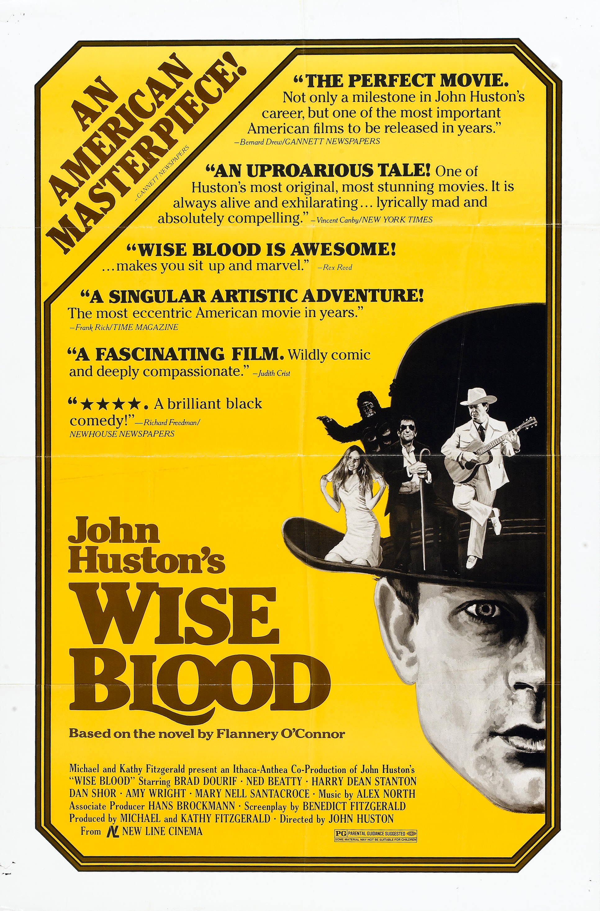 Mega Sized Movie Poster Image for Wise Blood 