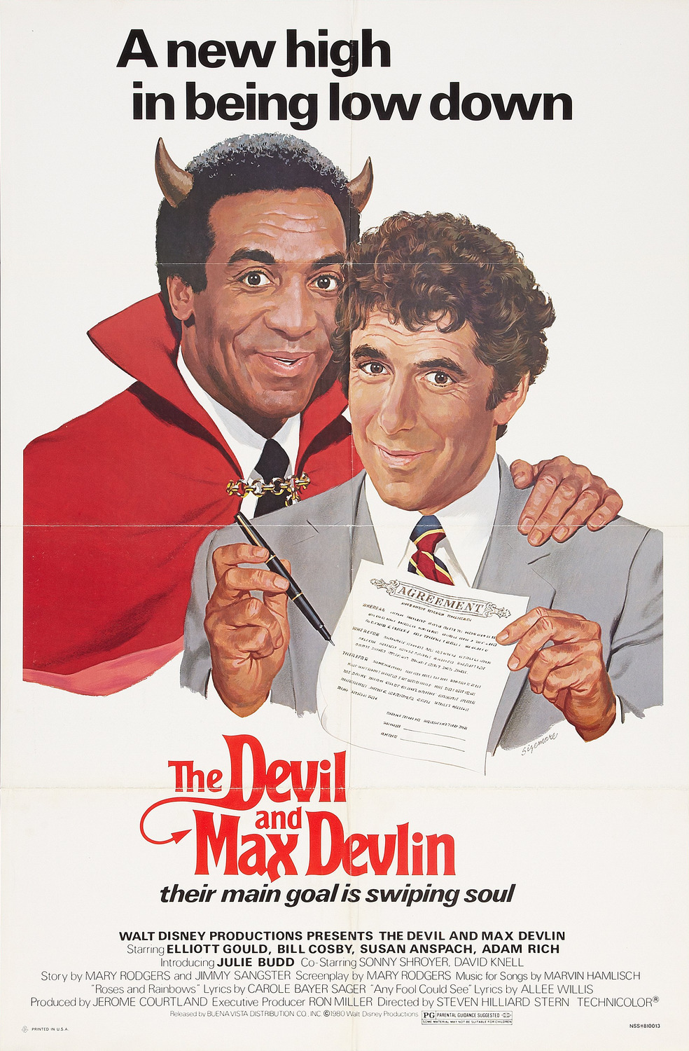 Extra Large Movie Poster Image for The Devil and Max Devlin 