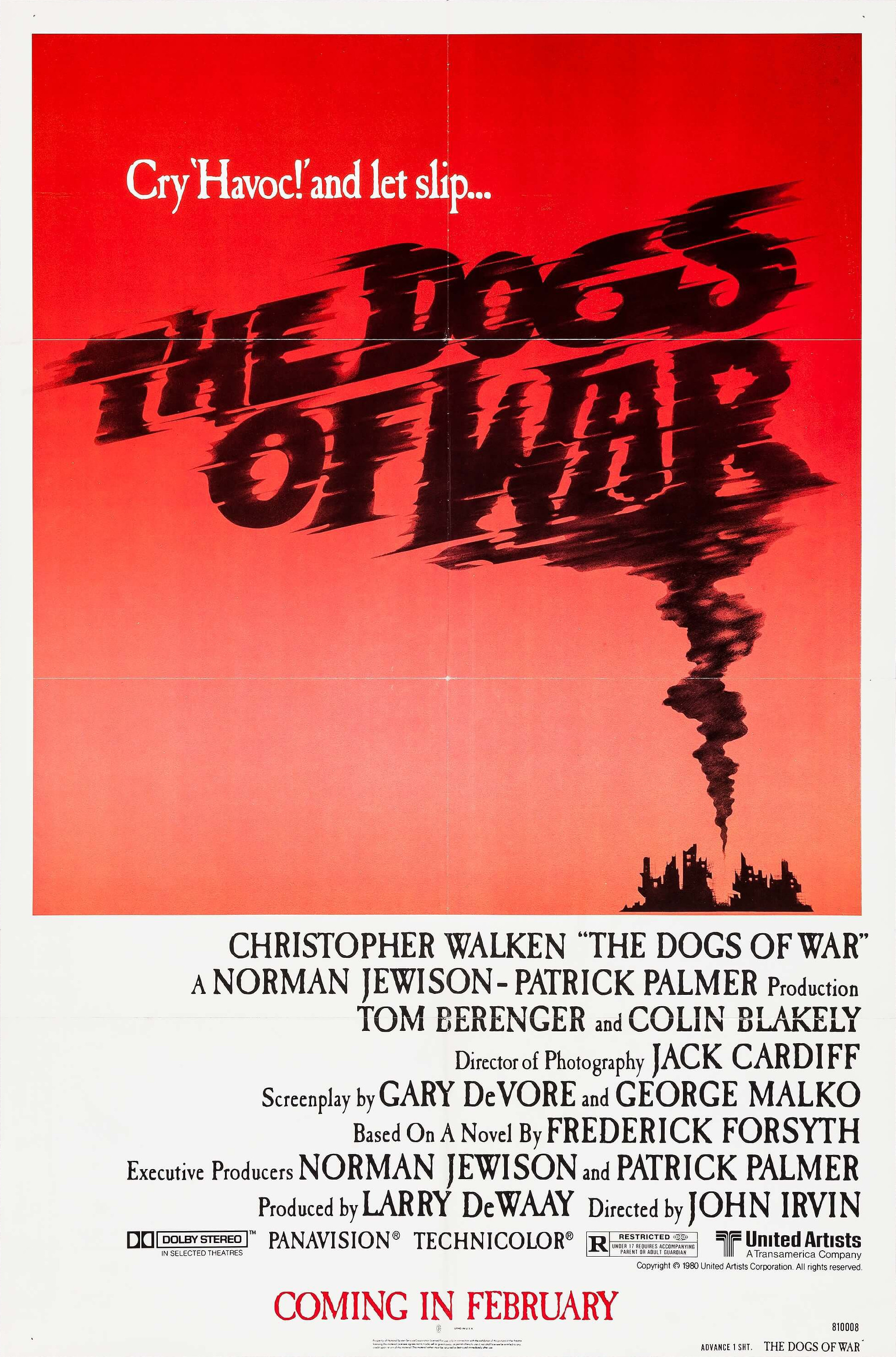 Mega Sized Movie Poster Image for The Dogs of War (#1 of 3)