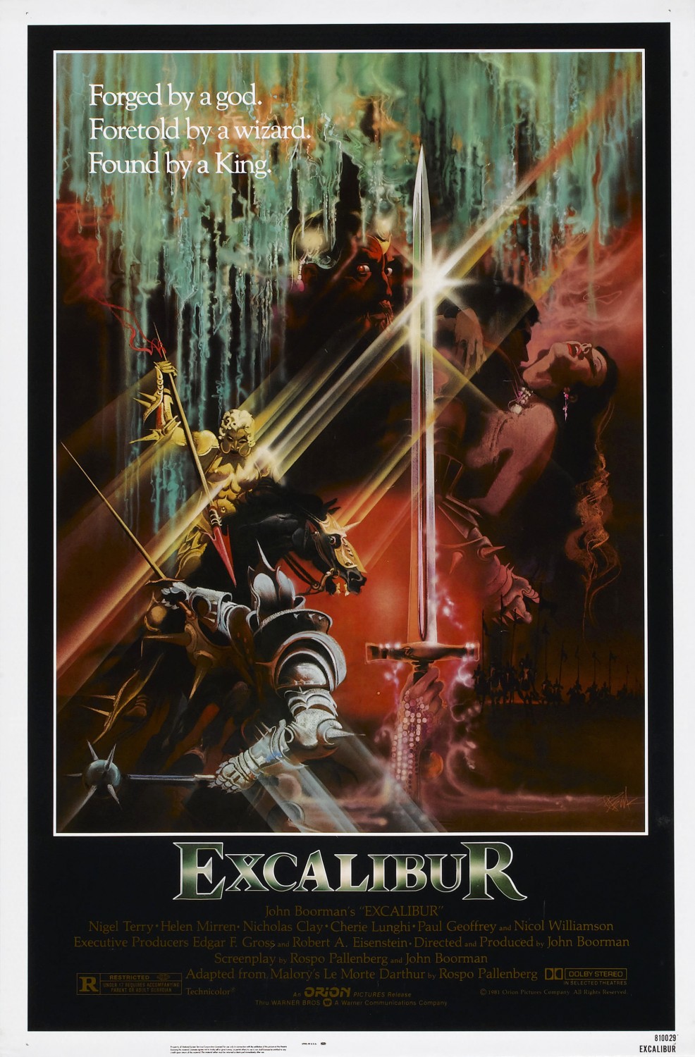 Extra Large Movie Poster Image for Excalibur (#2 of 5)