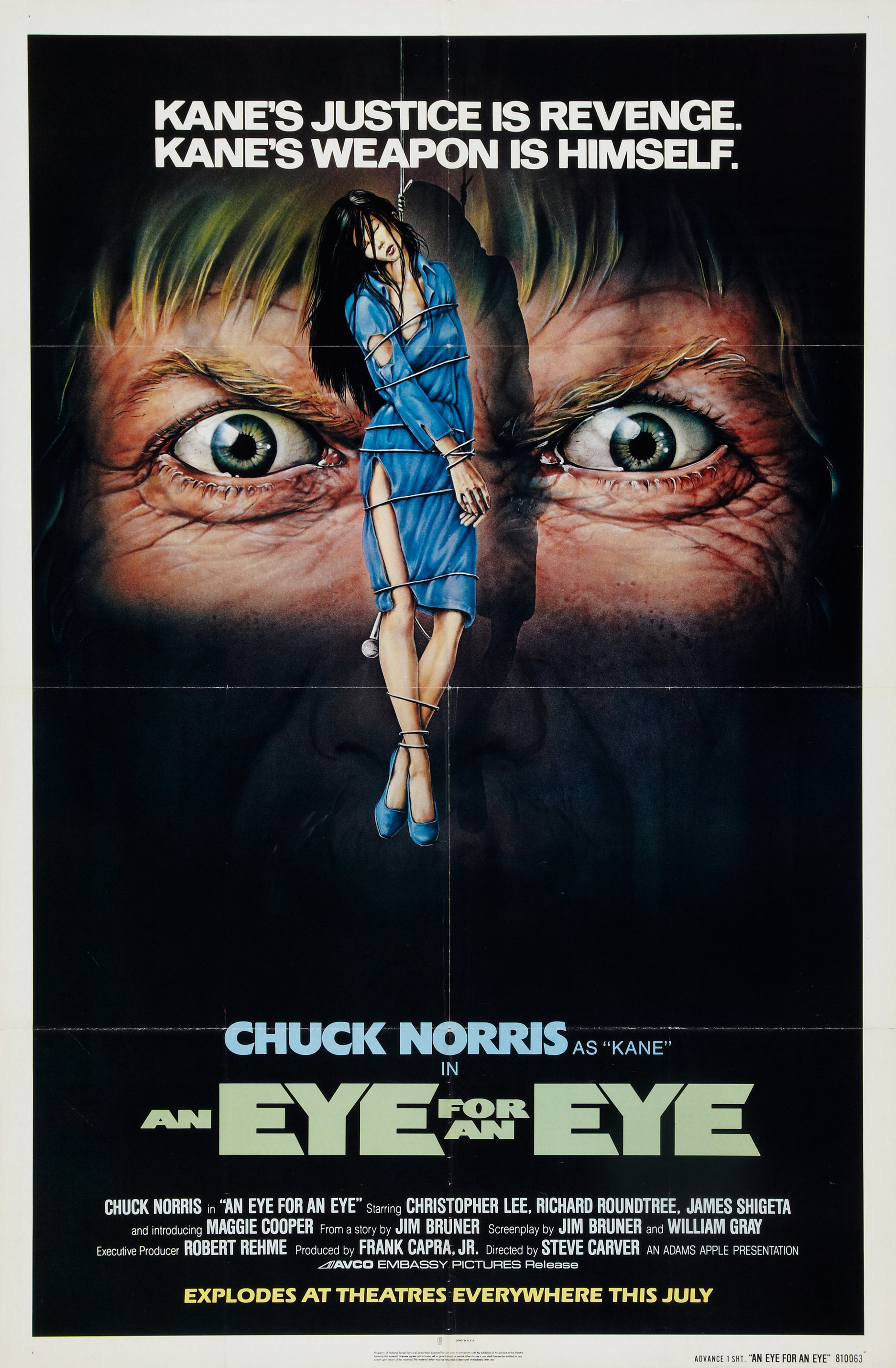 Mega Sized Movie Poster Image for An Eye for an Eye (#2 of 2)