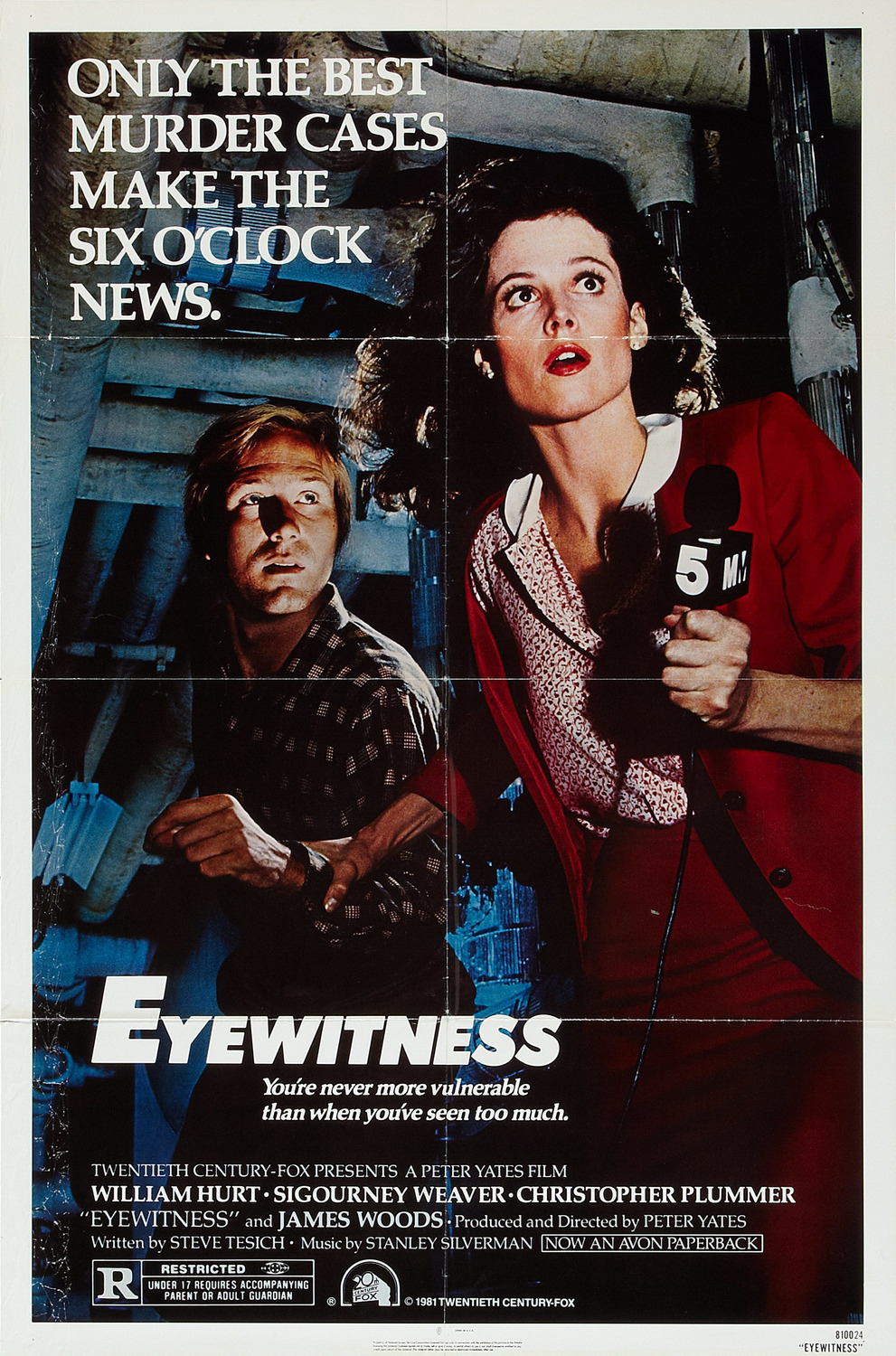 Extra Large Movie Poster Image for Eyewitness 