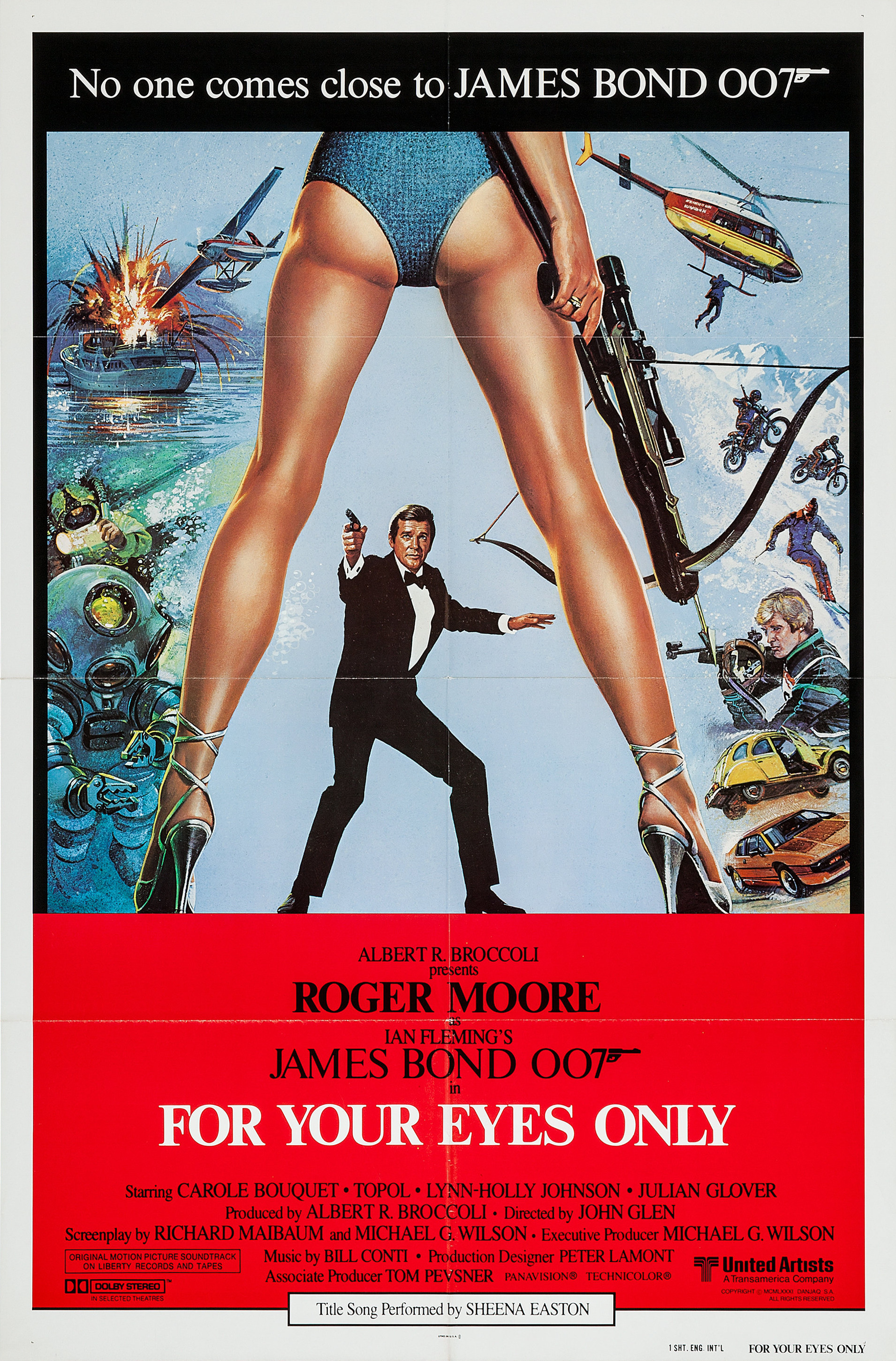 Mega Sized Movie Poster Image for For Your Eyes Only (#2 of 5)