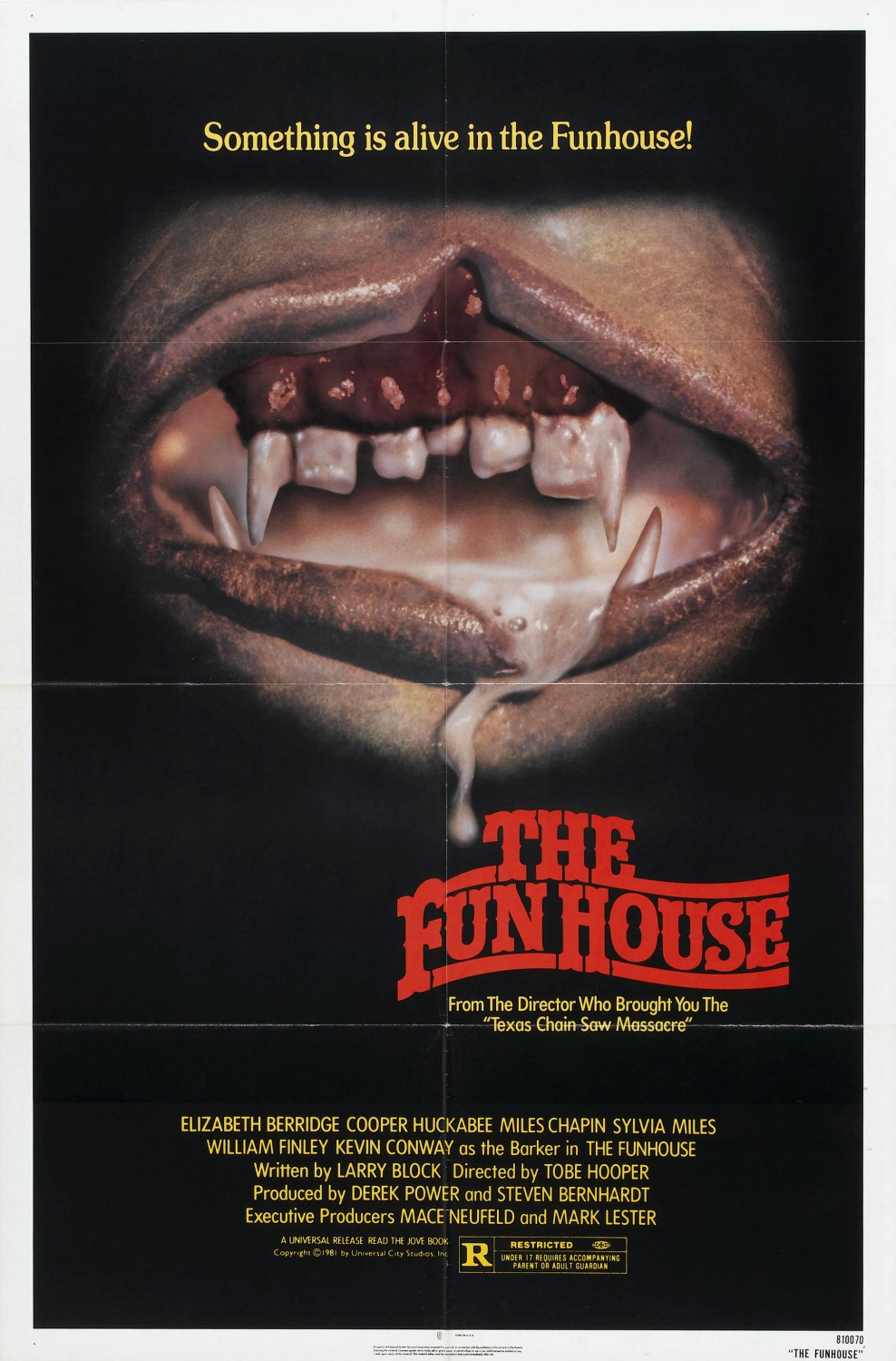 Extra Large Movie Poster Image for The Funhouse (#1 of 2)